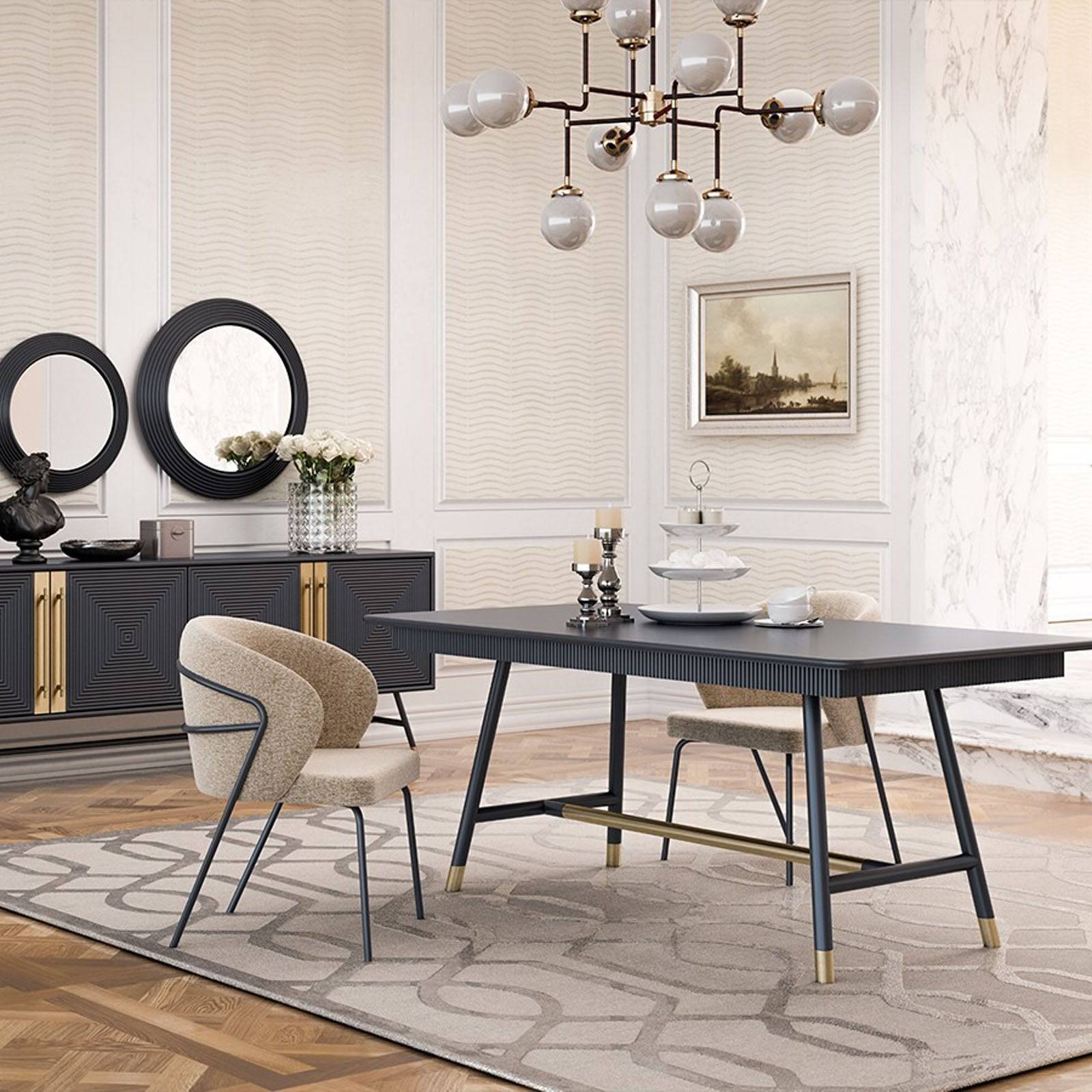 Vela Dining Chair Vela-Chair - Chairs - ebarza Furniture UAE | Shop Modern Furniture in Abu Dhabi & Dubai - مفروشات ايبازرا في الامارات | تسوق اثاث عصري وديكورات مميزة في دبي وابوظبي