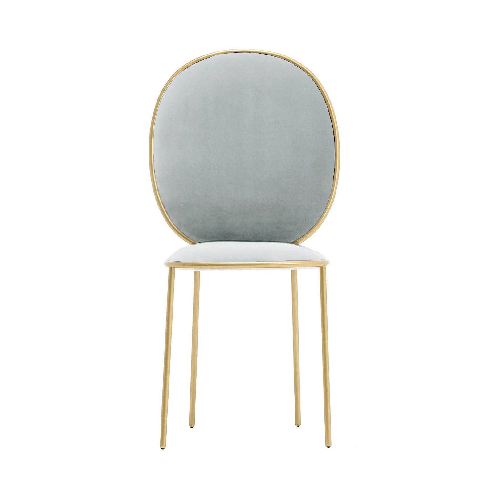 Velletri Dinning Chair Tg-198-Grey - Chairs - ebarza Furniture UAE | Shop Modern Furniture in Abu Dhabi & Dubai - مفروشات ايبازرا في الامارات | تسوق اثاث عصري وديكورات مميزة في دبي وابوظبي
