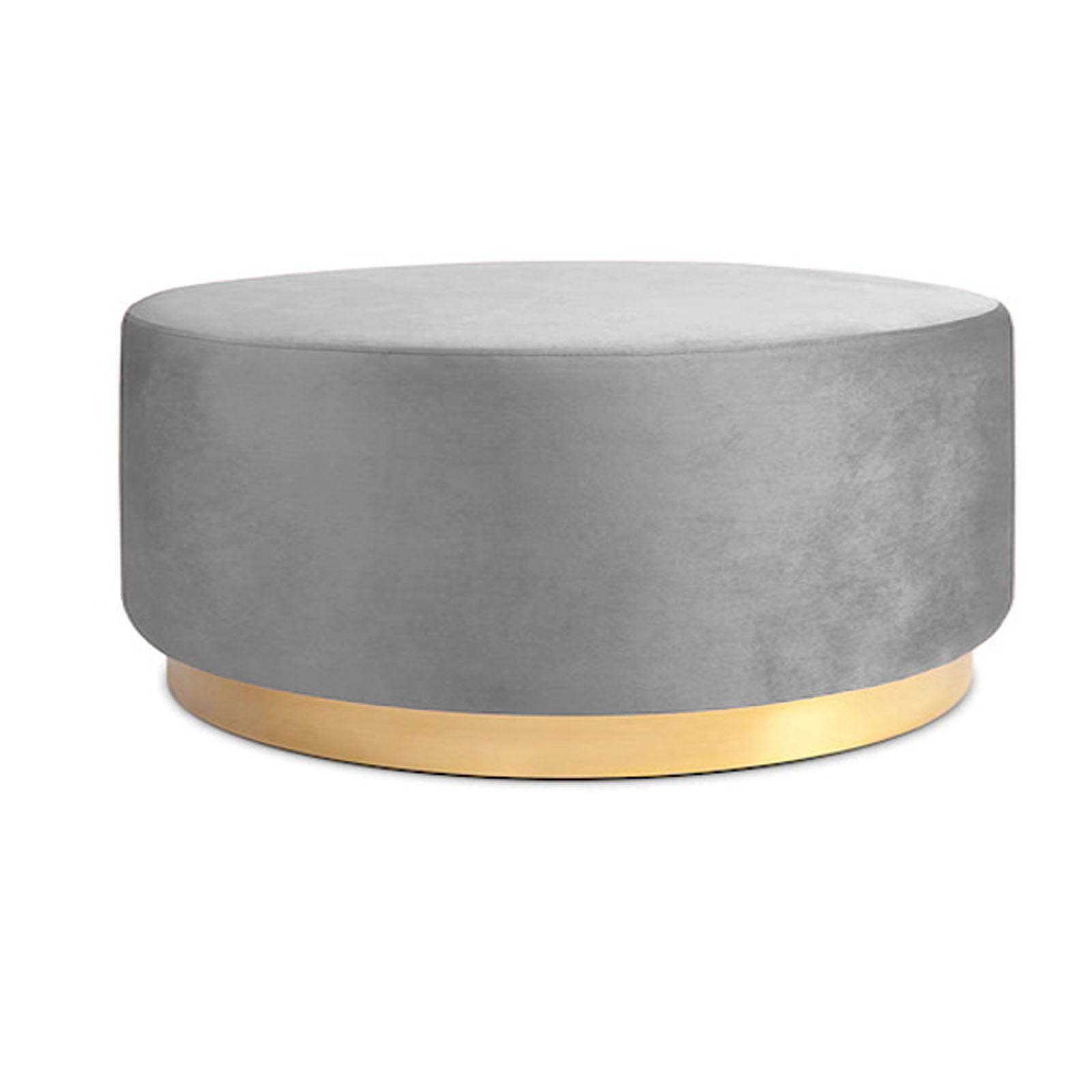 Velletri Pouff Tg-196-2-Grey - Poufs - ebarza Furniture UAE | Shop Modern Furniture in Abu Dhabi & Dubai - مفروشات ايبازرا في الامارات | تسوق اثاث عصري وديكورات مميزة في دبي وابوظبي