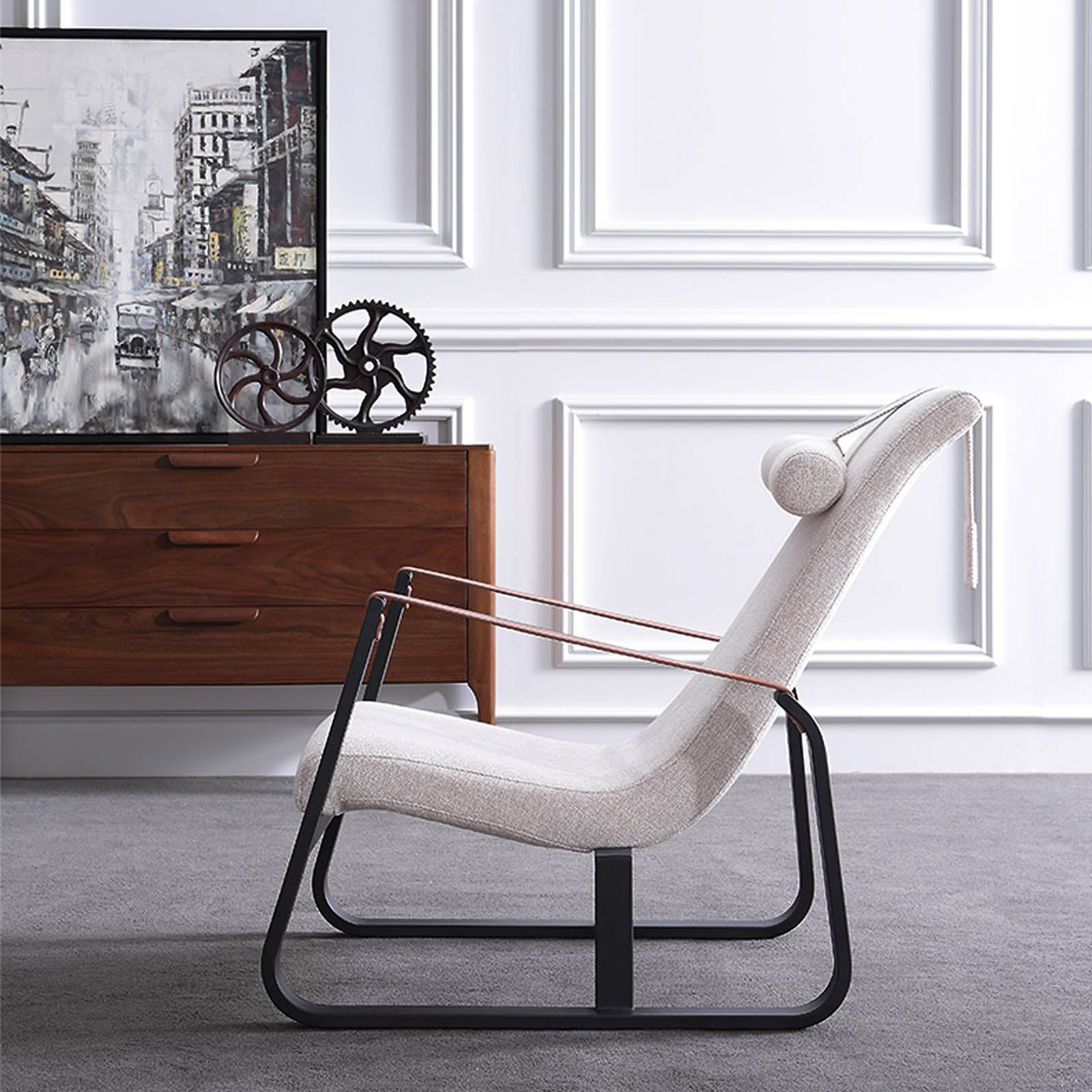 Verona Lounge Chair Fabric LC013 Hm537-1 -  Lounge Chairs - ebarza Furniture UAE | Shop Modern Furniture in Abu Dhabi & Dubai - مفروشات ايبازرا في الامارات | تسوق اثاث عصري وديكورات مميزة في دبي وابوظبي