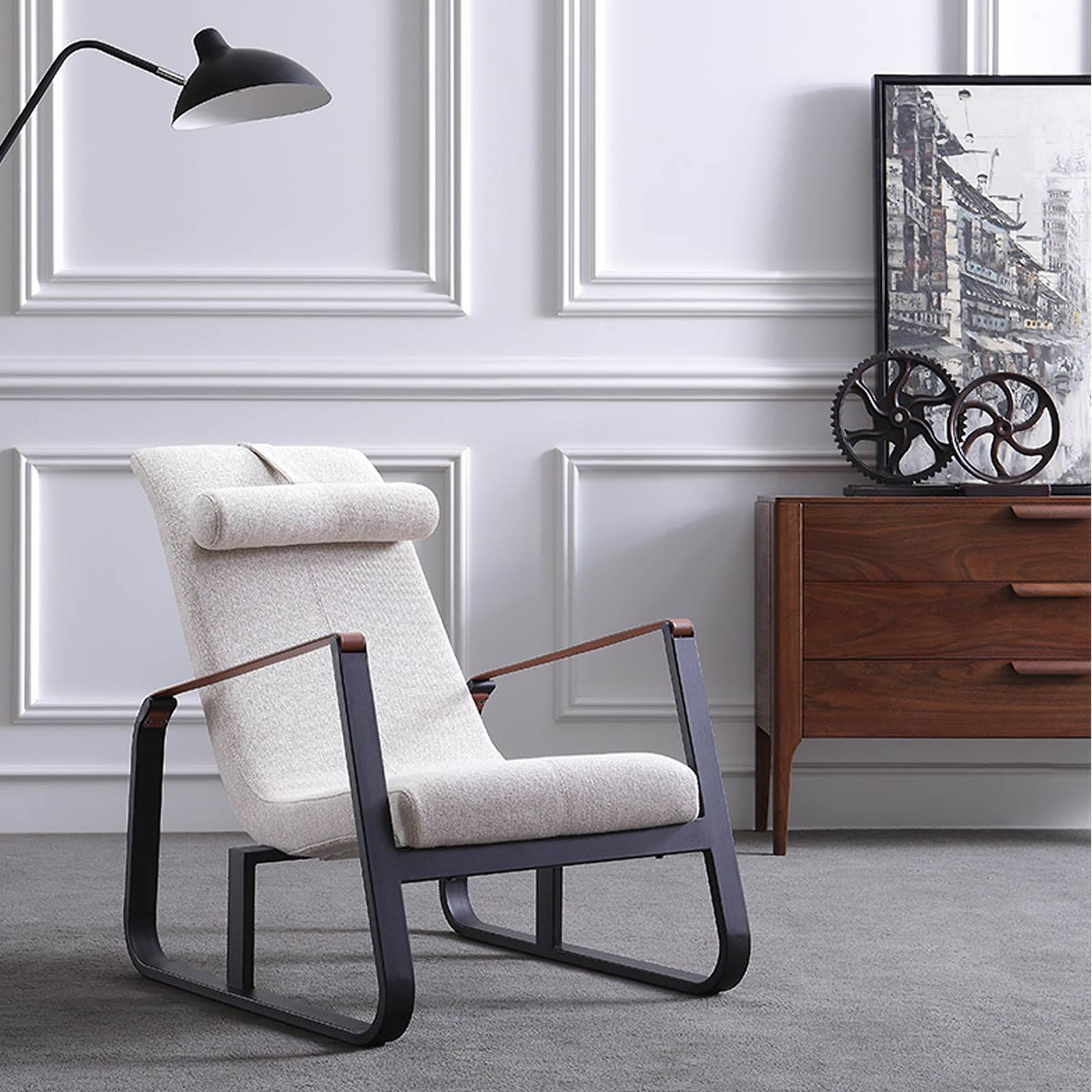 Verona Lounge Chair Fabric LC013 Hm537-1 -  Lounge Chairs - ebarza Furniture UAE | Shop Modern Furniture in Abu Dhabi & Dubai - مفروشات ايبازرا في الامارات | تسوق اثاث عصري وديكورات مميزة في دبي وابوظبي