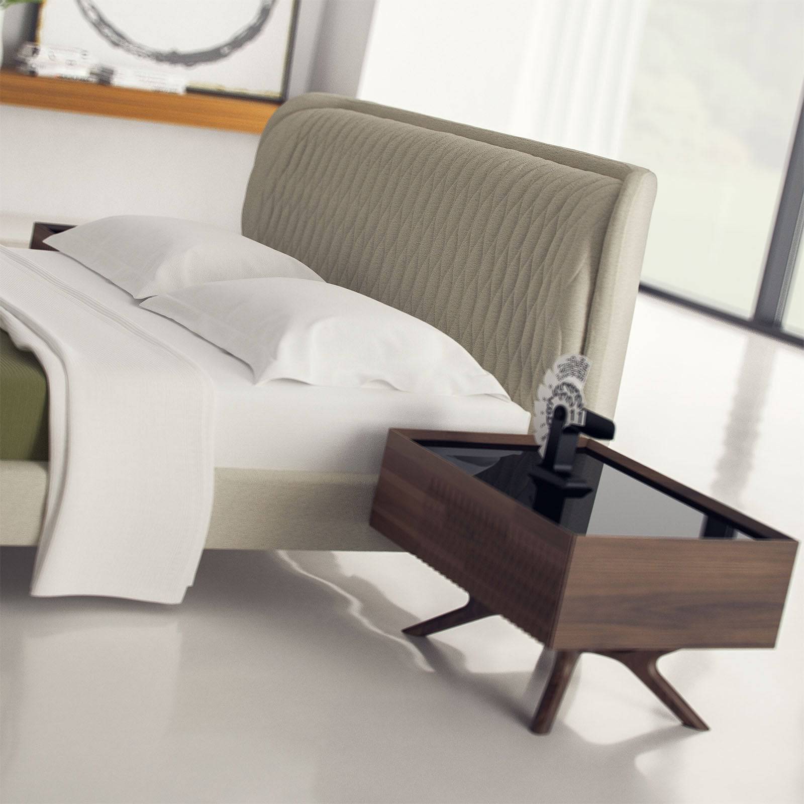 Viera King Size Bedstead Viera001-Bed - Bedsteads - ebarza Furniture UAE | Shop Modern Furniture in Abu Dhabi & Dubai - مفروشات ايبازرا في الامارات | تسوق اثاث عصري وديكورات مميزة في دبي وابوظبي
