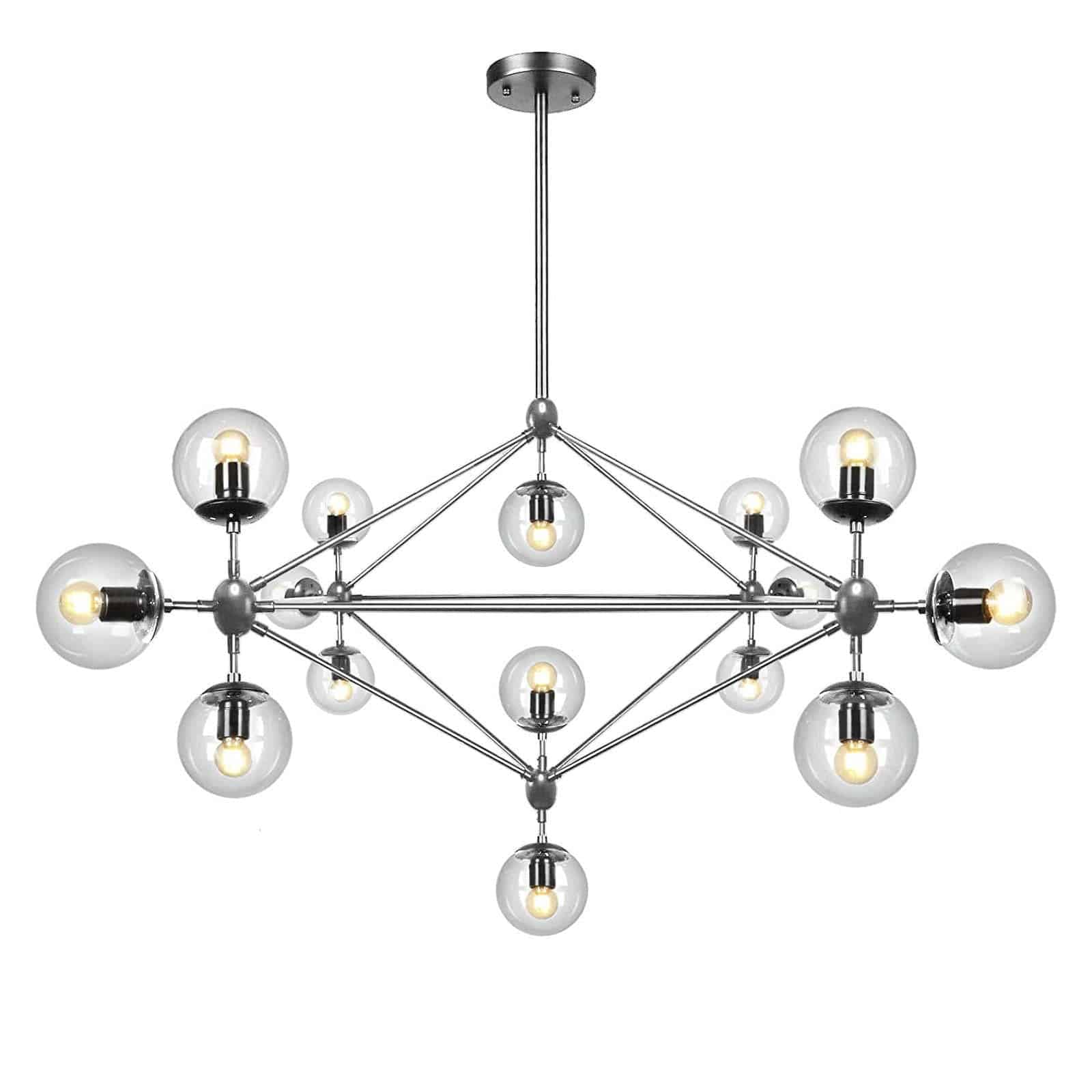 Vintage 15 Heads  Bubble  Chandelier  Cy-Dd-309-15-Ch -  Pendant Lamps - ebarza Furniture UAE | Shop Modern Furniture in Abu Dhabi & Dubai - مفروشات ايبازرا في الامارات | تسوق اثاث عصري وديكورات مميزة في دبي وابوظبي