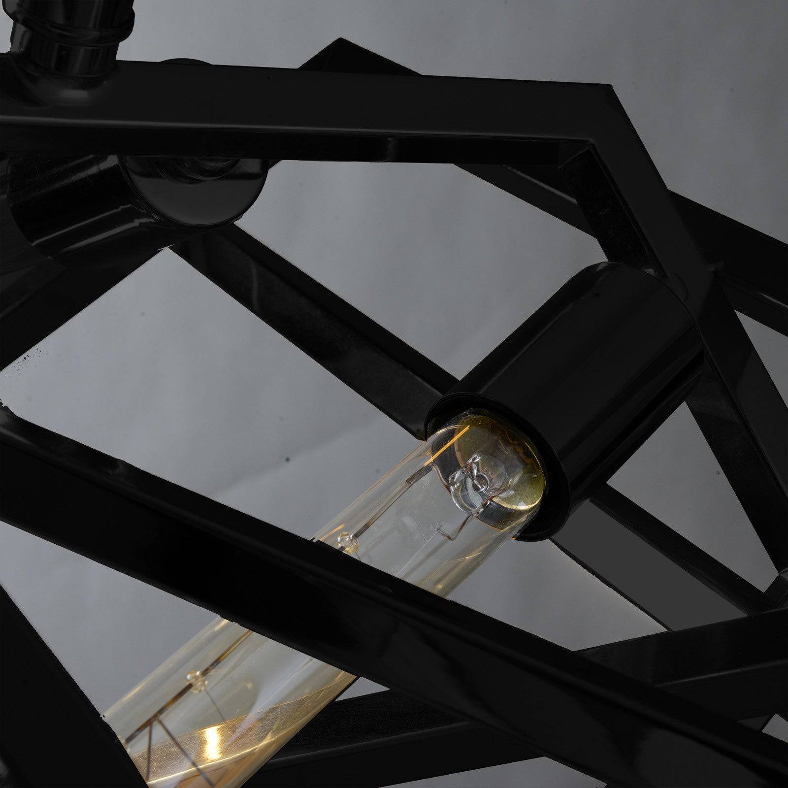 Vintage Iron Chandelier Cy-Dd-407-B - Pendant Lamps - ebarza Furniture UAE | Shop Modern Furniture in Abu Dhabi & Dubai - مفروشات ايبازرا في الامارات | تسوق اثاث عصري وديكورات مميزة في دبي وابوظبي