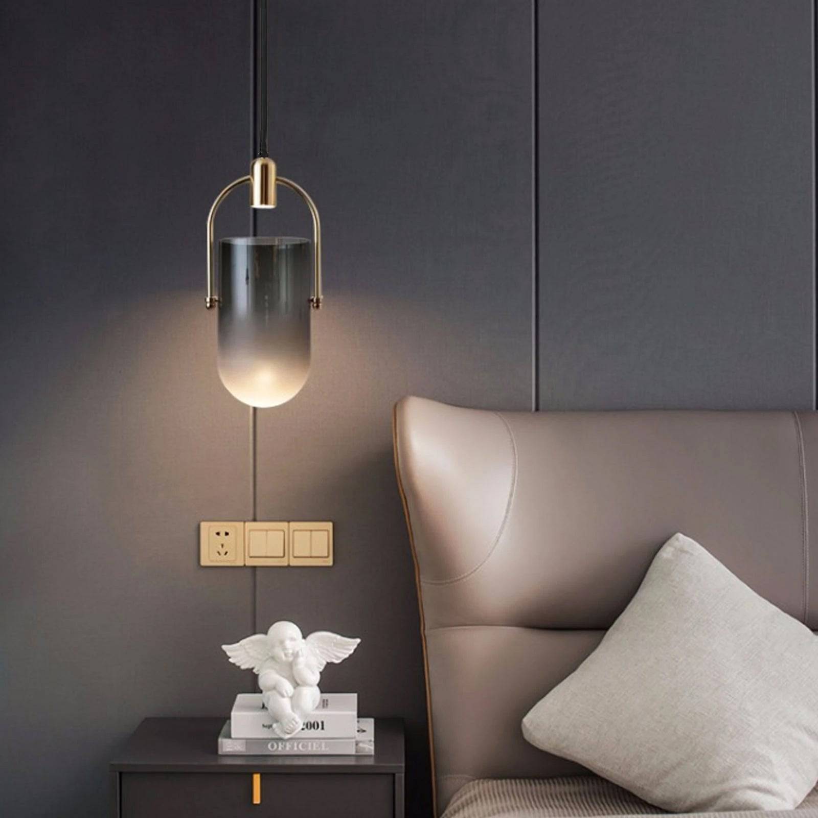 white marble pendant - Pendant Lamps - ebarza Furniture UAE | Shop Modern Furniture in Abu Dhabi & Dubai - مفروشات ايبازرا في الامارات | تسوق اثاث عصري وديكورات مميزة في دبي وابوظبي