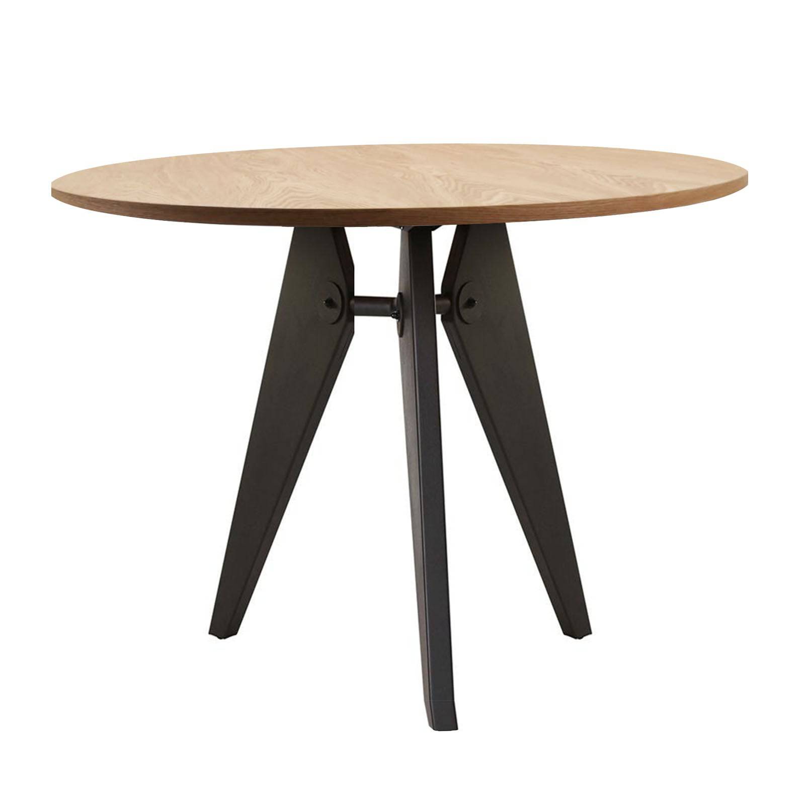 Vintage Round Table D70 Cm Gt-203/303-B - Dining Tables - ebarza Furniture UAE | Shop Modern Furniture in Abu Dhabi & Dubai - مفروشات ايبازرا في الامارات | تسوق اثاث عصري وديكورات مميزة في دبي وابوظبي