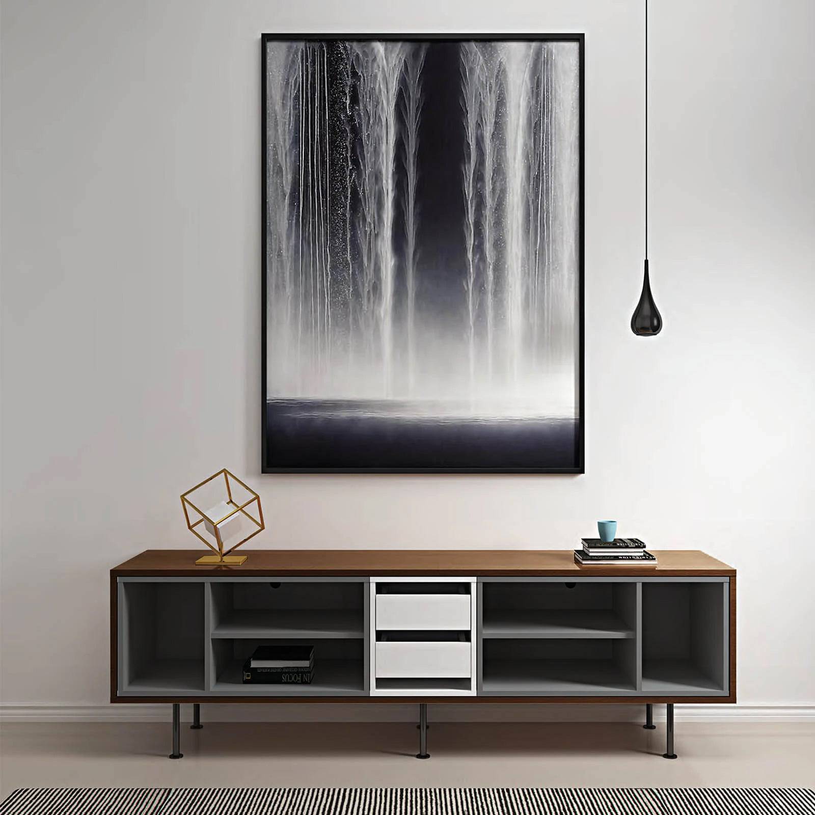 Visby Tv Unit LL-064-W - TV Units - ebarza Furniture UAE | Shop Modern Furniture in Abu Dhabi & Dubai - مفروشات ايبازرا في الامارات | تسوق اثاث عصري وديكورات مميزة في دبي وابوظبي