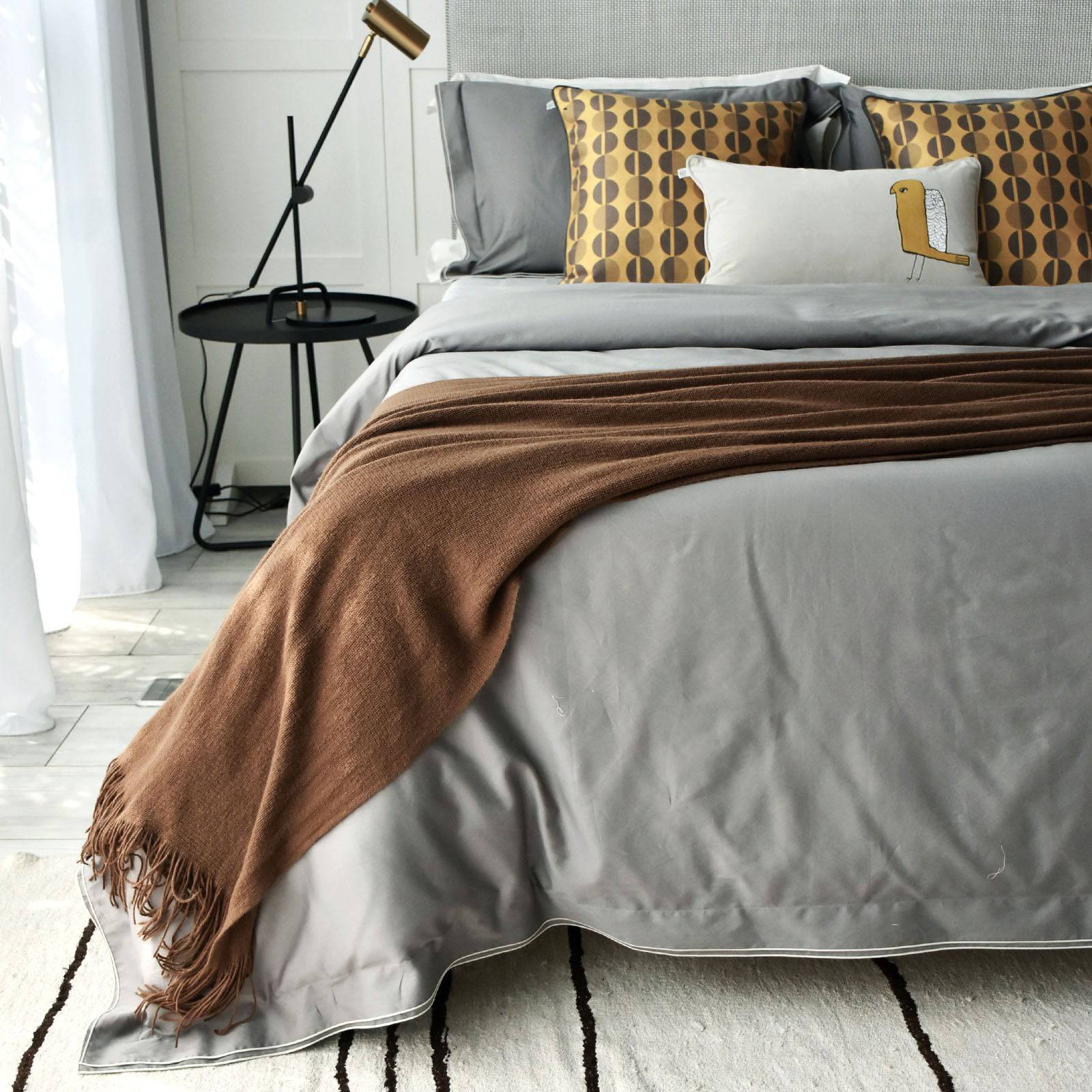 Vosges Full Bedding Set Ebb-019 - Bedding - ebarza Furniture UAE | Shop Modern Furniture in Abu Dhabi & Dubai - مفروشات ايبازرا في الامارات | تسوق اثاث عصري وديكورات مميزة في دبي وابوظبي