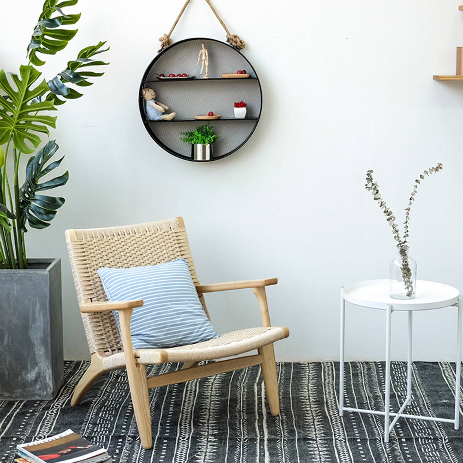 Wall Shelf BS-021 - Shelves - ebarza Furniture UAE | Shop Modern Furniture in Abu Dhabi & Dubai - مفروشات ايبازرا في الامارات | تسوق اثاث عصري وديكورات مميزة في دبي وابوظبي