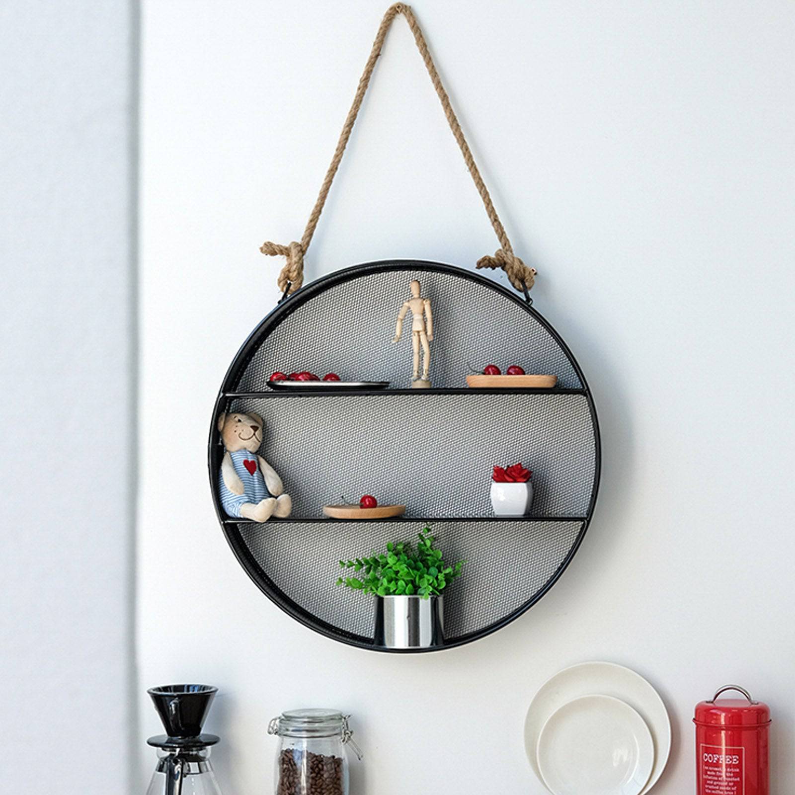 Wall Shelf BS-021 - Shelves - ebarza Furniture UAE | Shop Modern Furniture in Abu Dhabi & Dubai - مفروشات ايبازرا في الامارات | تسوق اثاث عصري وديكورات مميزة في دبي وابوظبي