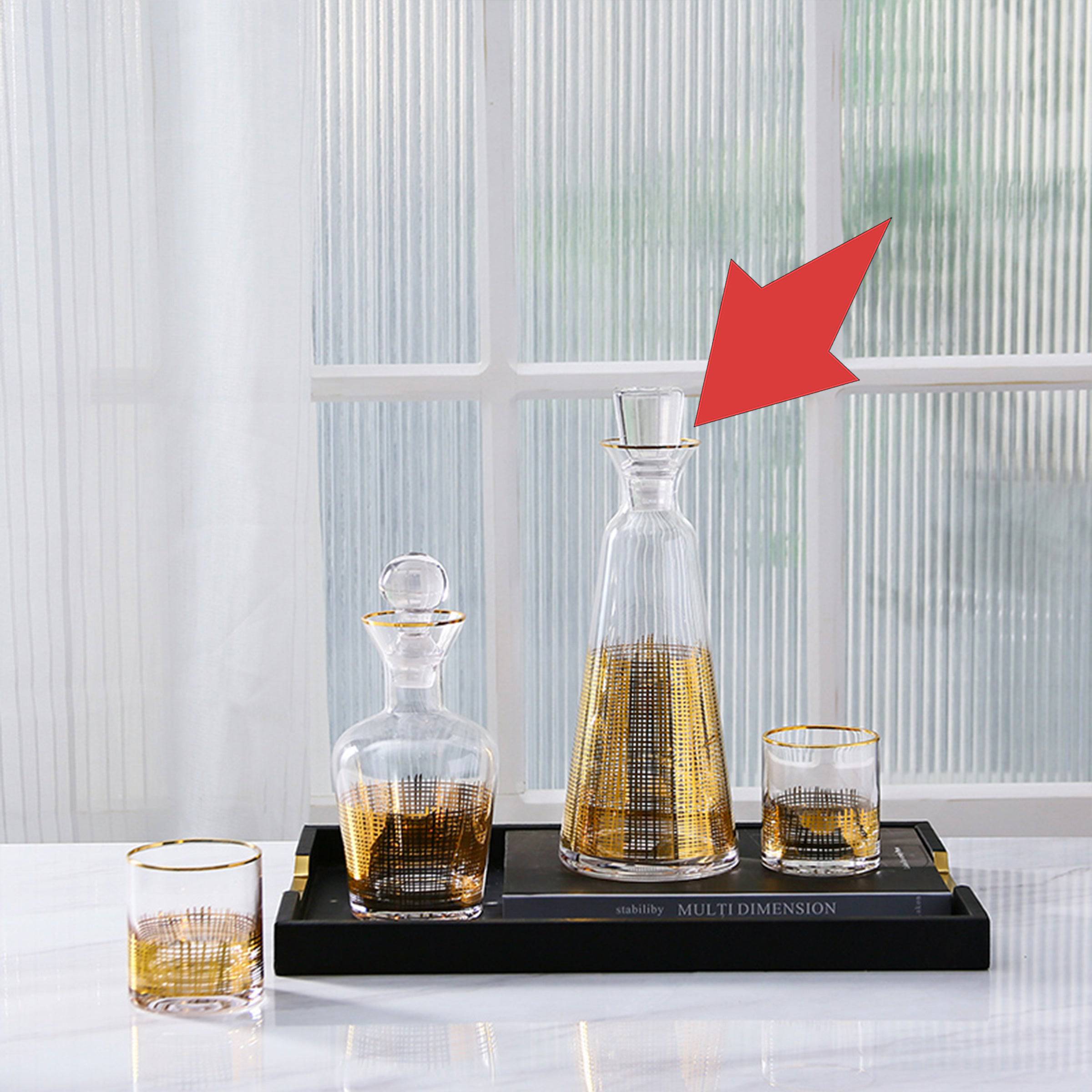 Water / Juice Golden Jar Fc-Cj1801A -  Drinkware - ebarza Furniture UAE | Shop Modern Furniture in Abu Dhabi & Dubai - مفروشات ايبازرا في الامارات | تسوق اثاث عصري وديكورات مميزة في دبي وابوظبي