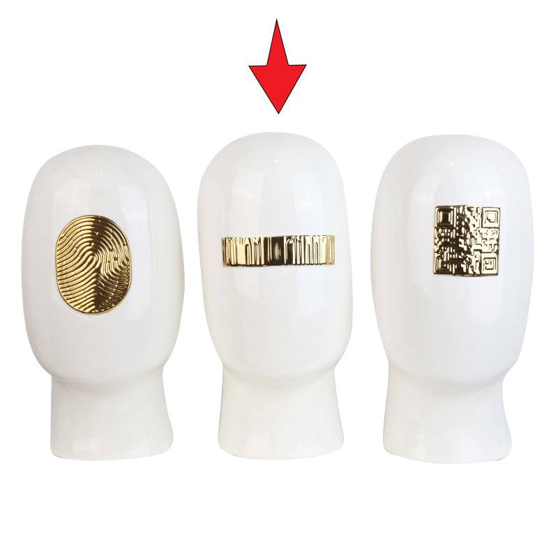 White Figure Decoration-B Fa-D1936B - Home Decor Figurines - ebarza Furniture UAE | Shop Modern Furniture in Abu Dhabi & Dubai - مفروشات ايبازرا في الامارات | تسوق اثاث عصري وديكورات مميزة في دبي وابوظبي