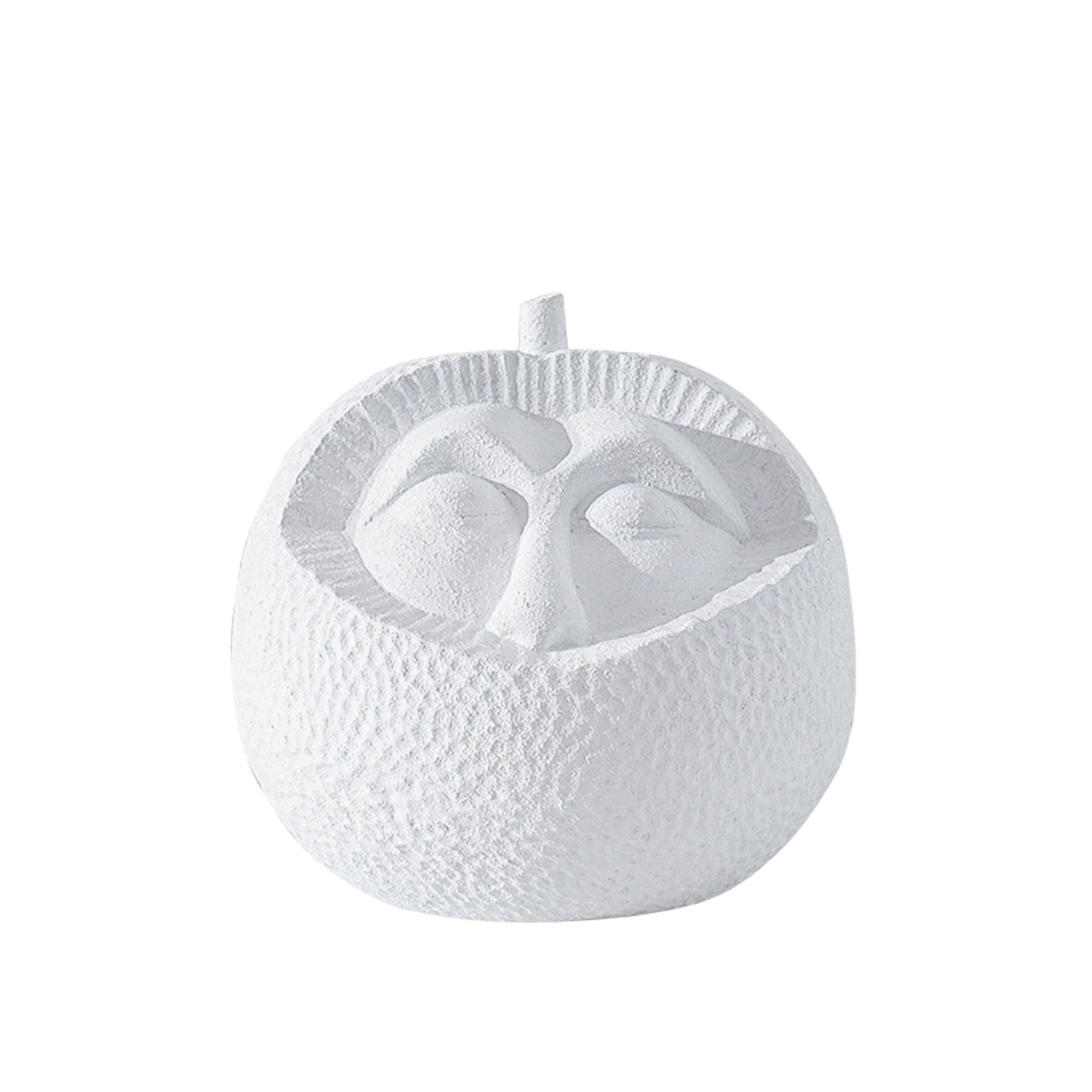 White Head Ornament-A Fa-D21086A - Home Decor Figurines - ebarza Furniture UAE | Shop Modern Furniture in Abu Dhabi & Dubai - مفروشات ايبازرا في الامارات | تسوق اثاث عصري وديكورات مميزة في دبي وابوظبي