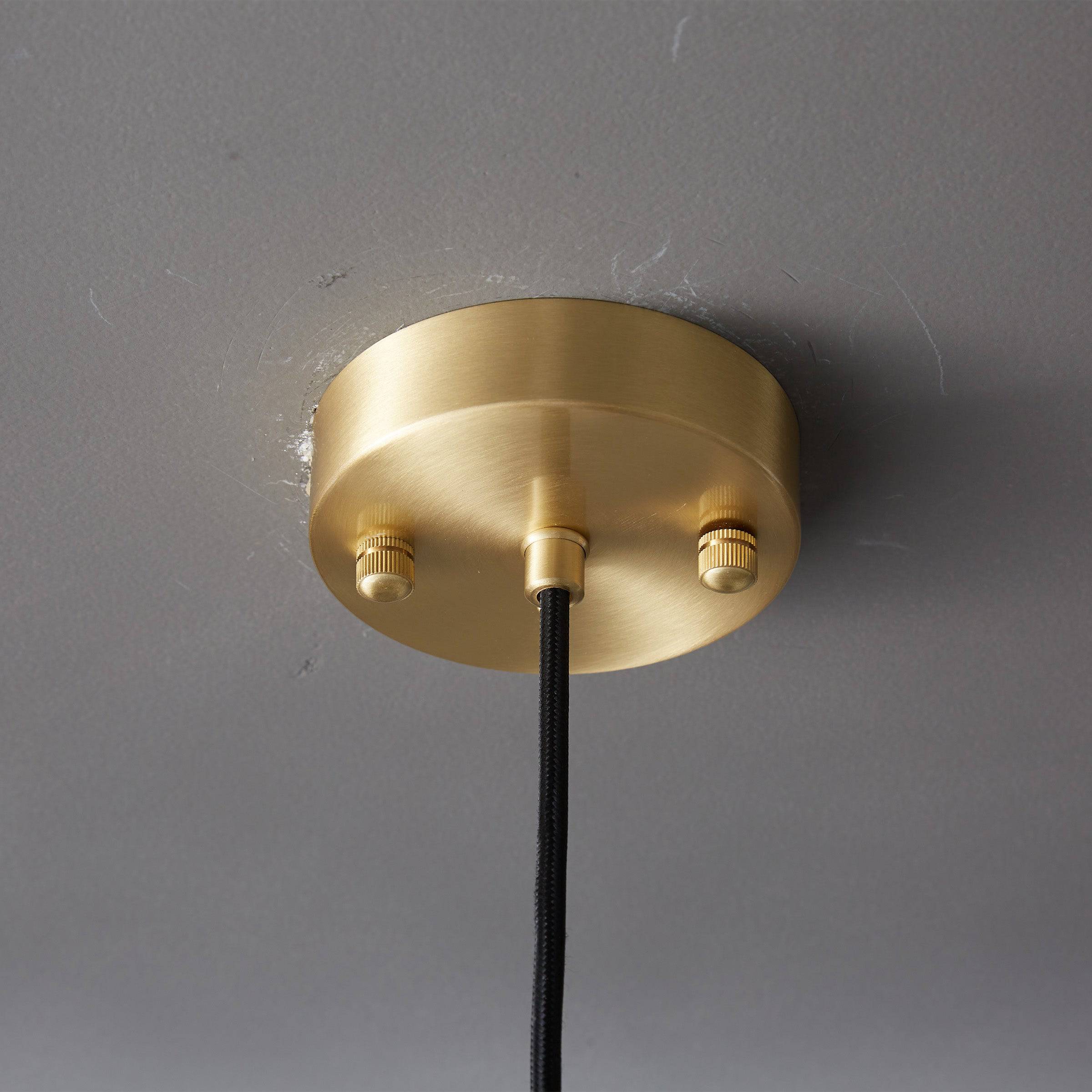 White Marble Pendant Lamp 7713-We - Pendant Lamps - ebarza Furniture UAE | Shop Modern Furniture in Abu Dhabi & Dubai - مفروشات ايبازرا في الامارات | تسوق اثاث عصري وديكورات مميزة في دبي وابوظبي