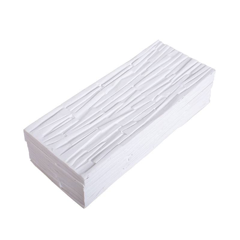 White Resin Decorative Box-A Fc-Sz2022A - Decorative Boxes - ebarza Furniture UAE | Shop Modern Furniture in Abu Dhabi & Dubai - مفروشات ايبازرا في الامارات | تسوق اثاث عصري وديكورات مميزة في دبي وابوظبي
