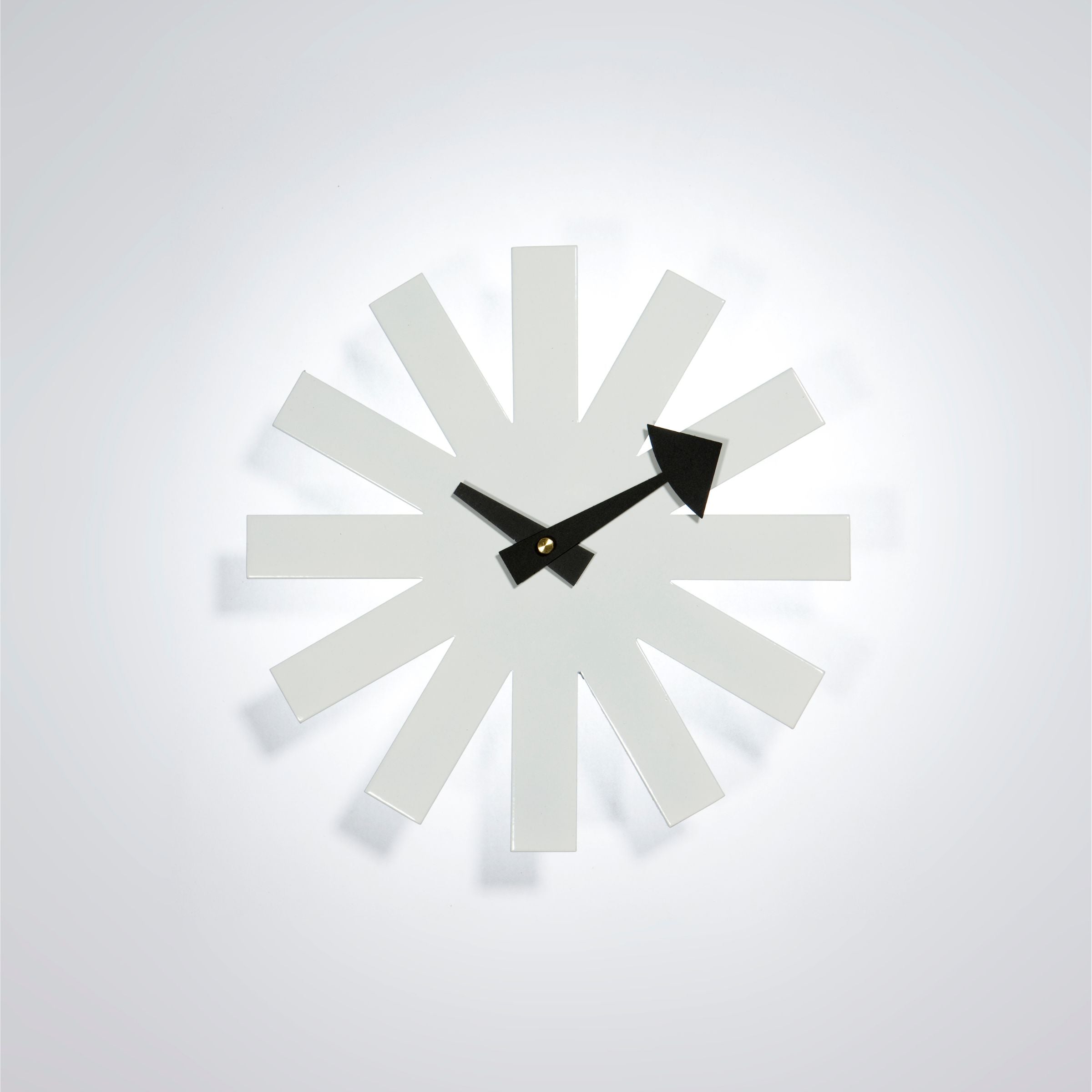 White Wall Clock - White CW07-W - Clocks - ebarza Furniture UAE | Shop Modern Furniture in Abu Dhabi & Dubai - مفروشات ايبازرا في الامارات | تسوق اثاث عصري وديكورات مميزة في دبي وابوظبي