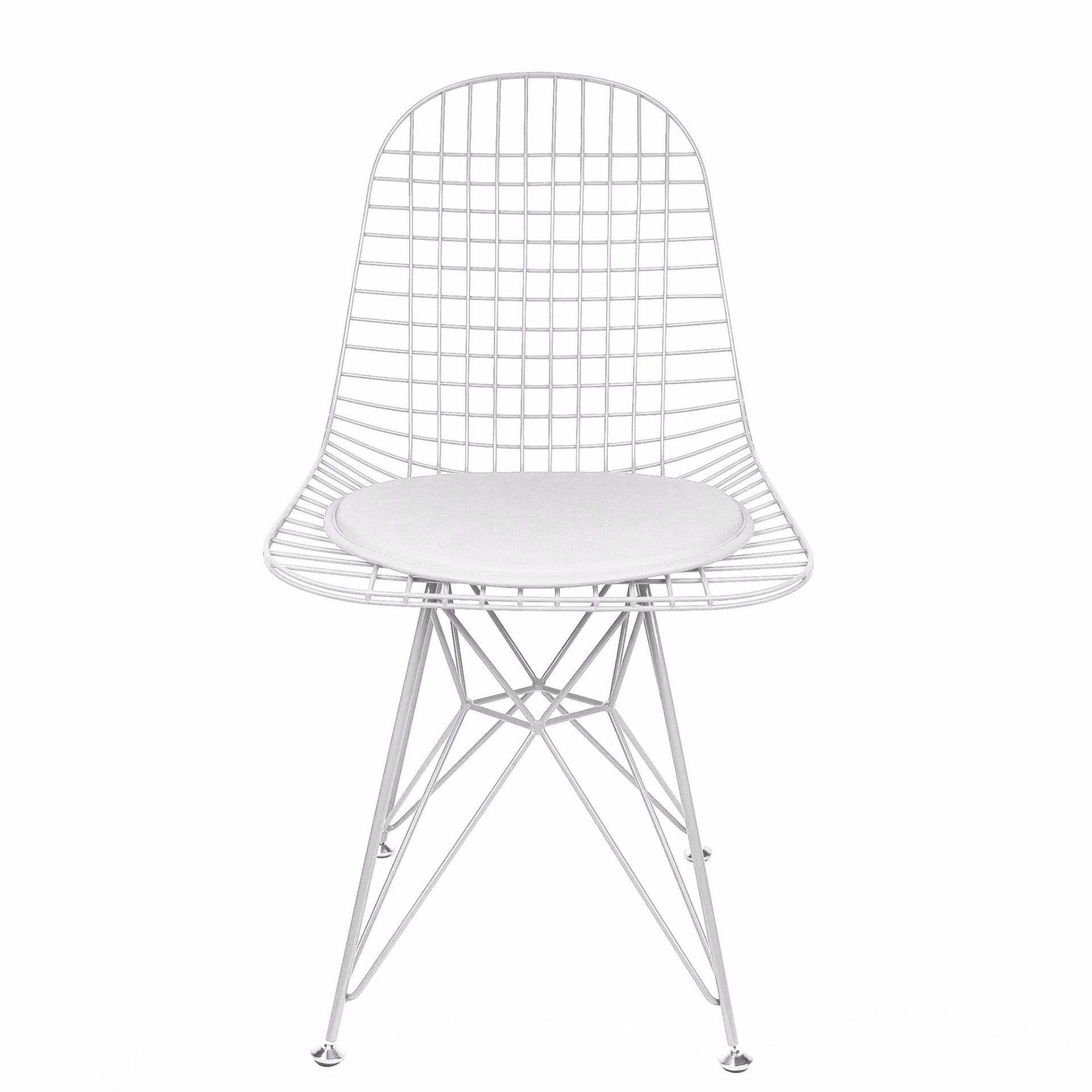 Wire Chair Bp8021-W Mc-021A - Chairs - ebarza Furniture UAE | Shop Modern Furniture in Abu Dhabi & Dubai - مفروشات ايبازرا في الامارات | تسوق اثاث عصري وديكورات مميزة في دبي وابوظبي