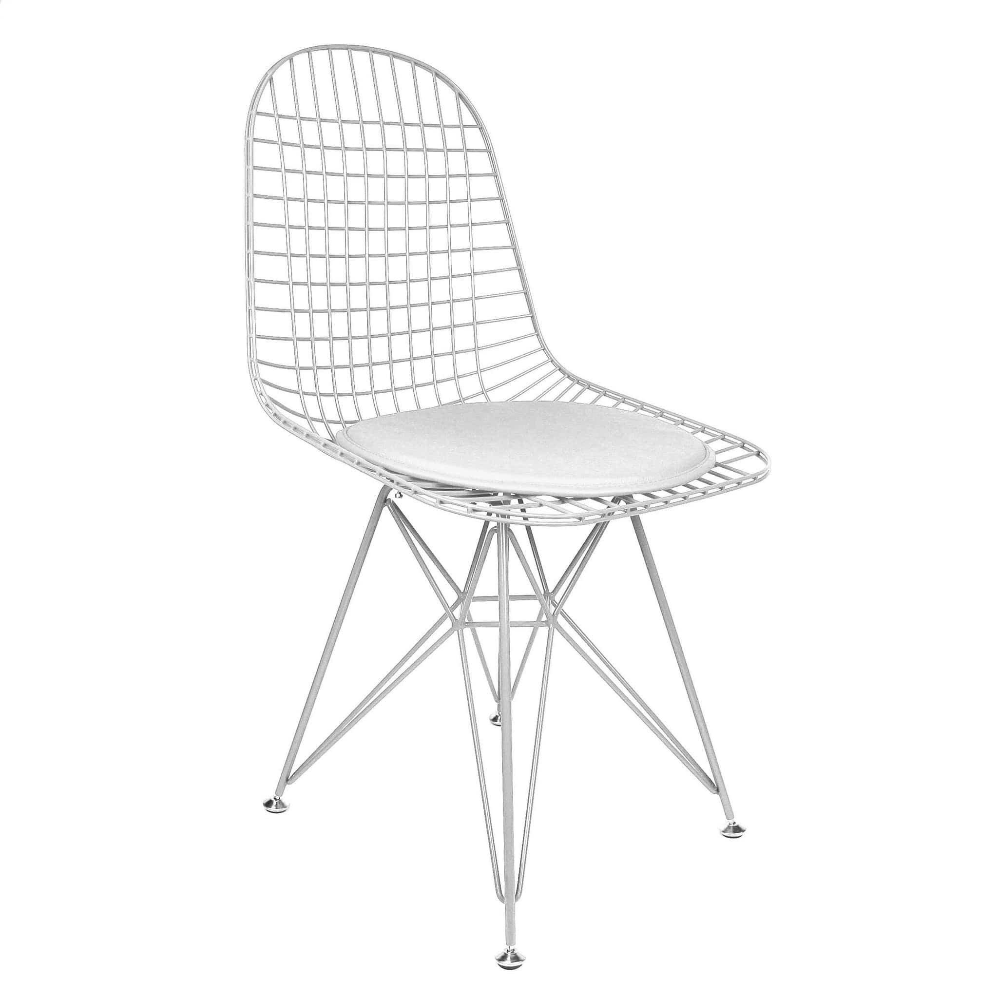Wire Chair Bp8021-W Mc-021A - Chairs - ebarza Furniture UAE | Shop Modern Furniture in Abu Dhabi & Dubai - مفروشات ايبازرا في الامارات | تسوق اثاث عصري وديكورات مميزة في دبي وابوظبي