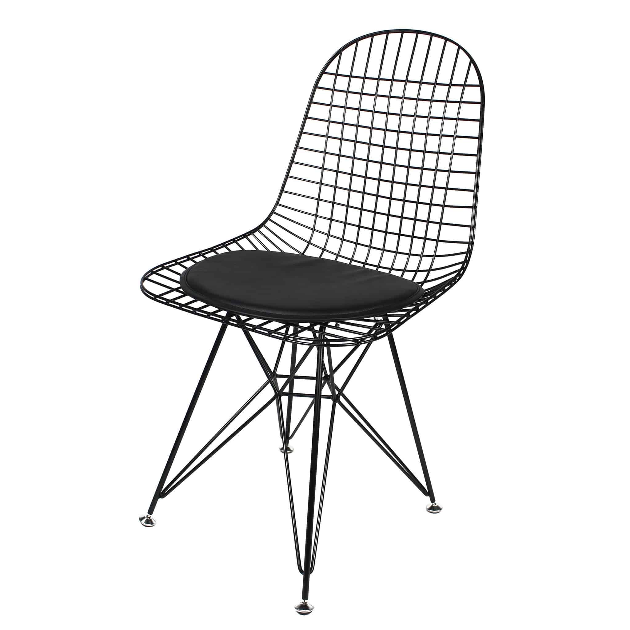 Wire Dining Chair MC-021A - Chairs - ebarza Furniture UAE | Shop Modern Furniture in Abu Dhabi & Dubai - مفروشات ايبازرا في الامارات | تسوق اثاث عصري وديكورات مميزة في دبي وابوظبي