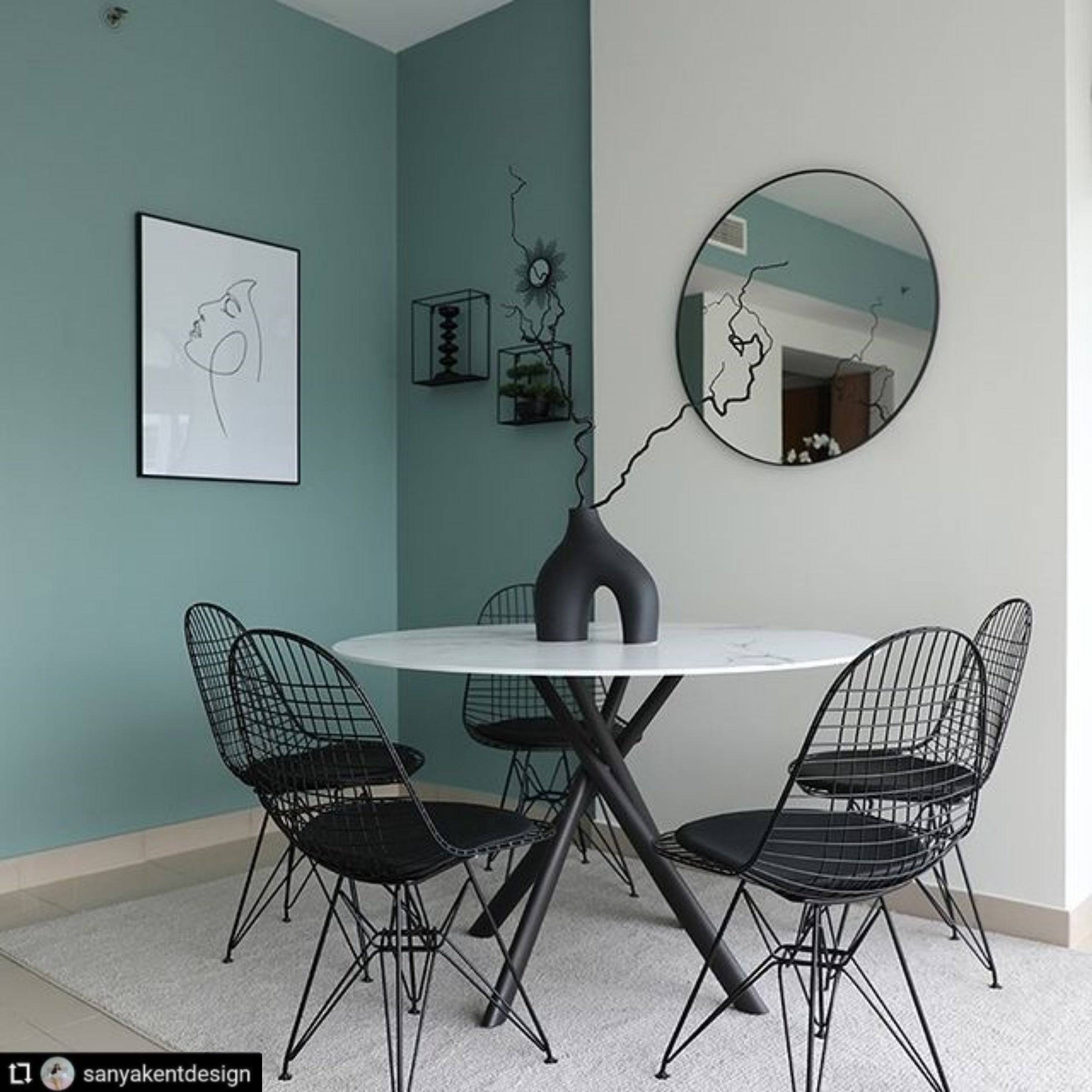 Wire Dining Chair MC-021A - Chairs - ebarza Furniture UAE | Shop Modern Furniture in Abu Dhabi & Dubai - مفروشات ايبازرا في الامارات | تسوق اثاث عصري وديكورات مميزة في دبي وابوظبي