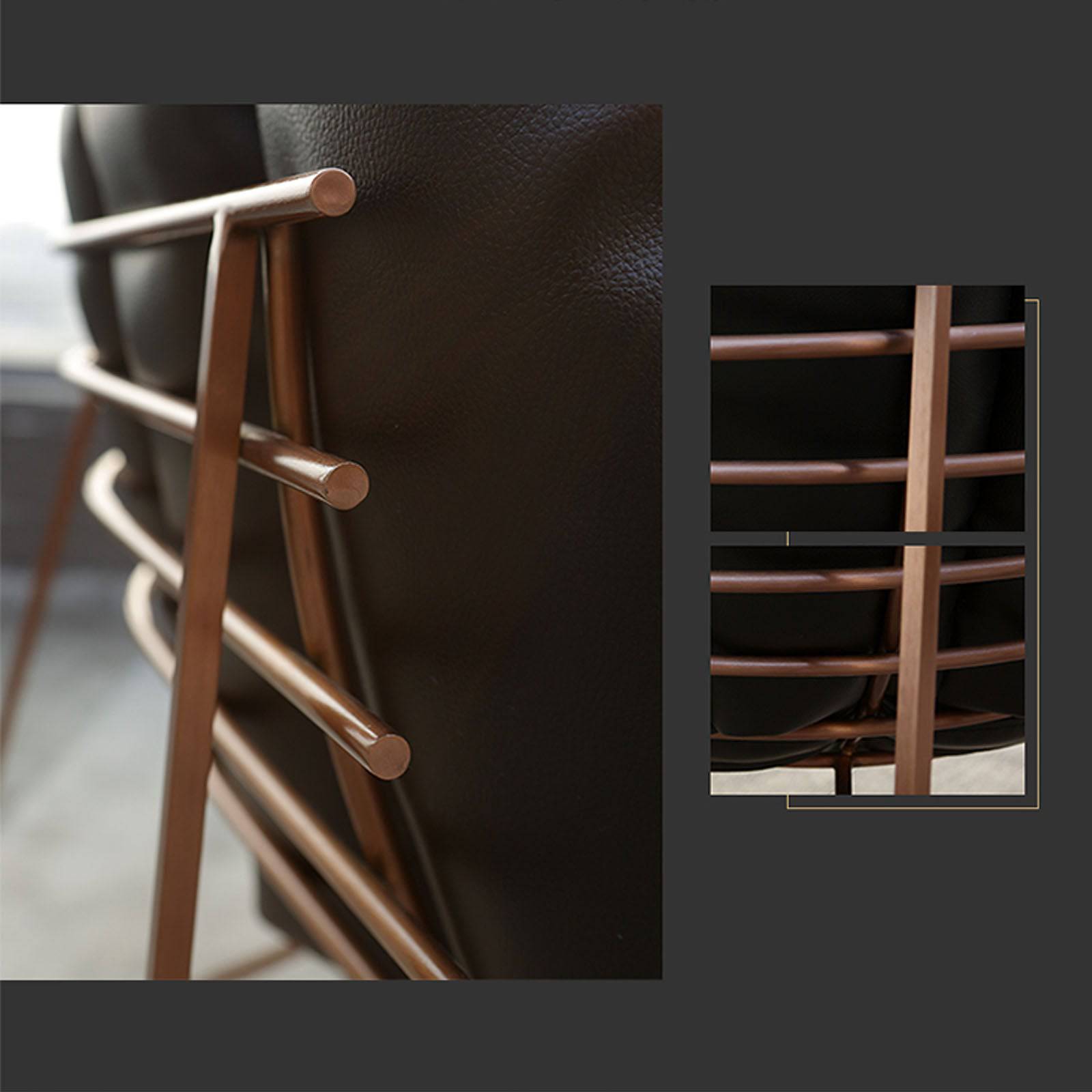 Wire Lounge Chair Lc023 - Lounge Chairs - ebarza Furniture UAE | Shop Modern Furniture in Abu Dhabi & Dubai - مفروشات ايبازرا في الامارات | تسوق اثاث عصري وديكورات مميزة في دبي وابوظبي