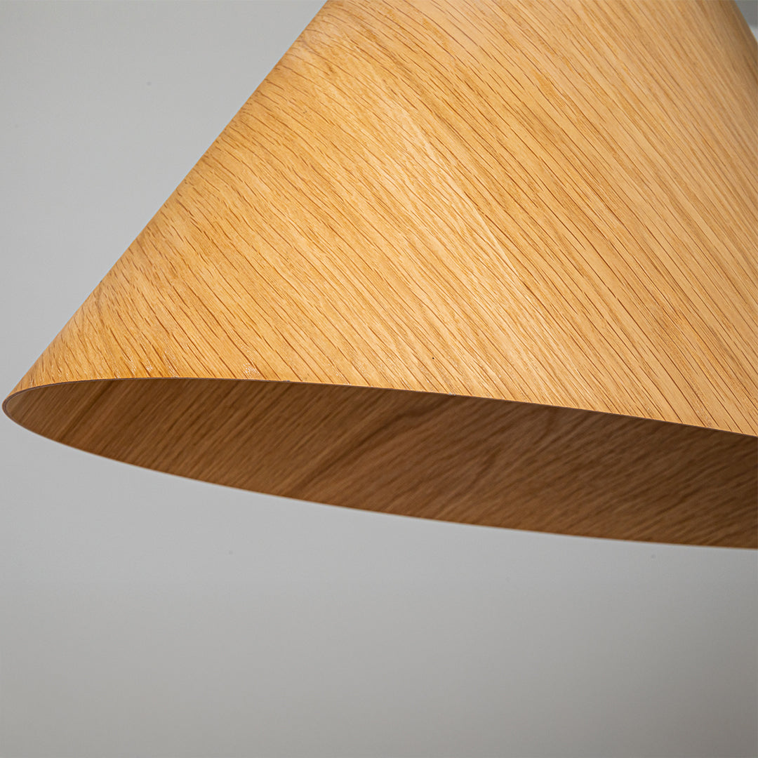 Wood Wave Pendant Lamp - Natural Wood Color MYCP-DLB-XL - Pendant Lamps - ebarza Furniture UAE | Shop Modern Furniture in Abu Dhabi & Dubai - مفروشات ايبازرا في الامارات | تسوق اثاث عصري وديكورات مميزة في دبي وابوظبي
