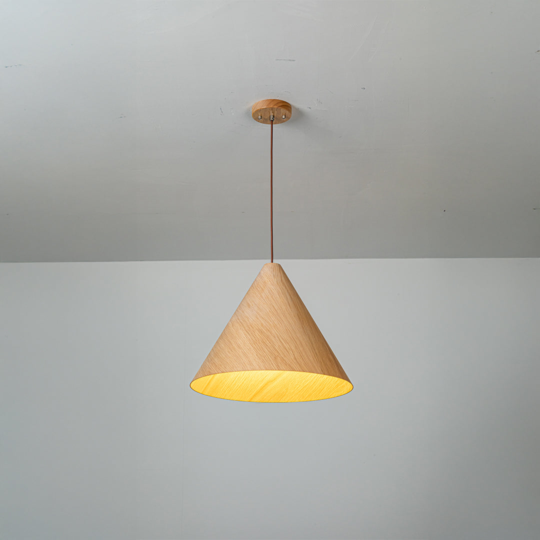 Wood Wave Pendant Lamp - Natural Wood Color MYCP-DLB-XL - Pendant Lamps - ebarza Furniture UAE | Shop Modern Furniture in Abu Dhabi & Dubai - مفروشات ايبازرا في الامارات | تسوق اثاث عصري وديكورات مميزة في دبي وابوظبي