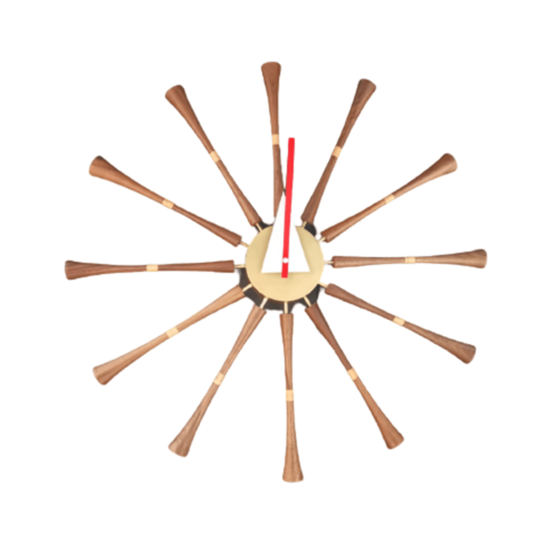 Wooden Clock Cw12 - Clocks - ebarza Furniture UAE | Shop Modern Furniture in Abu Dhabi & Dubai - مفروشات ايبازرا في الامارات | تسوق اثاث عصري وديكورات مميزة في دبي وابوظبي