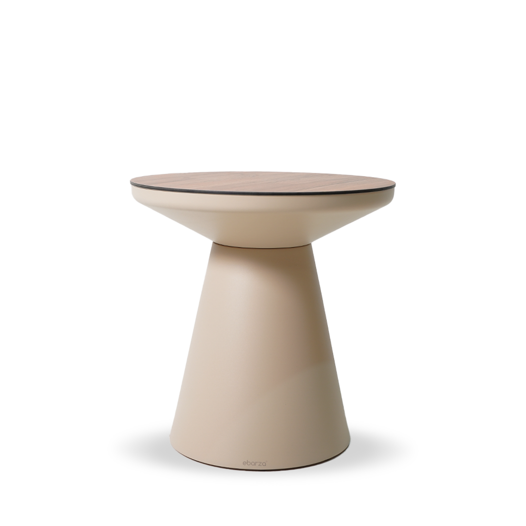 Pre-order 75 Days Delivery End Outdoor Side Table With HPL Top - AT5540G64HPL - Outdoor Tables - ebarza Furniture UAE | Shop Modern Furniture in Abu Dhabi & Dubai - مفروشات ايبازرا في الامارات | تسوق اثاث عصري وديكورات مميزة في دبي وابوظبي