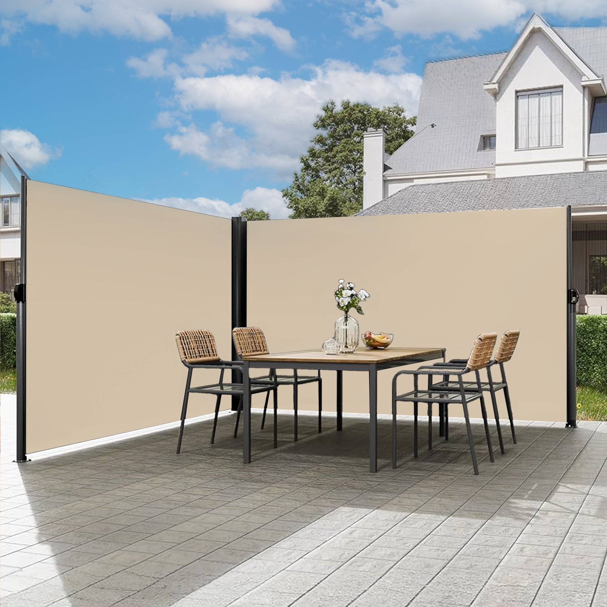 Single Side Awning 1830 (Side Awning) - Partitions - ebarza Furniture UAE | Shop Modern Furniture in Abu Dhabi & Dubai - مفروشات ايبازرا في الامارات | تسوق اثاث عصري وديكورات مميزة في دبي وابوظبي