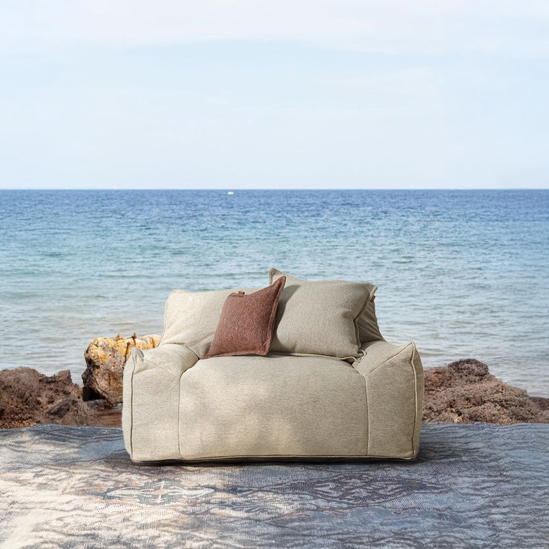 60*60 PILLOW With Zipper - Concha205-Orange - Cushions - ebarza Furniture UAE | Shop Modern Furniture in Abu Dhabi & Dubai - مفروشات ايبازرا في الامارات | تسوق اثاث عصري وديكورات مميزة في دبي وابوظبي