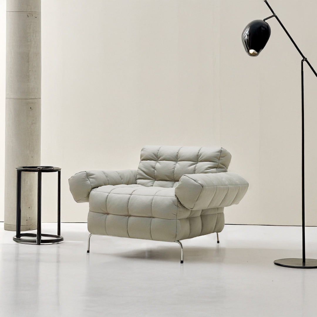 Yabo Lounge Chair LC077WHT - Lounge Chairs - ebarza Furniture UAE | Shop Modern Furniture in Abu Dhabi & Dubai - مفروشات ايبازرا في الامارات | تسوق اثاث عصري وديكورات مميزة في دبي وابوظبي