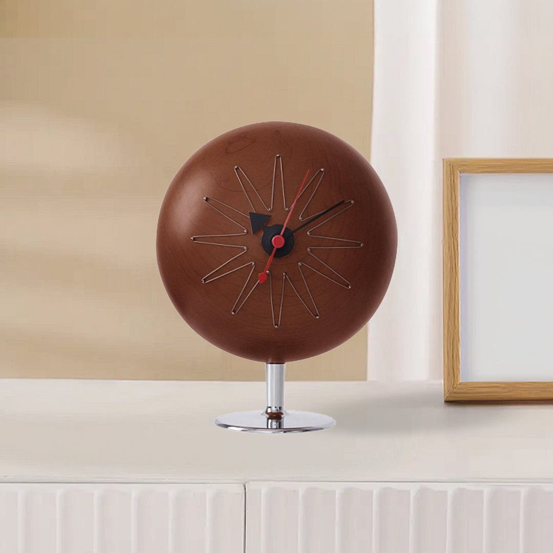 Desk Clock Cw13-W - Clocks - ebarza Furniture UAE | Shop Modern Furniture in Abu Dhabi & Dubai - مفروشات ايبازرا في الامارات | تسوق اثاث عصري وديكورات مميزة في دبي وابوظبي