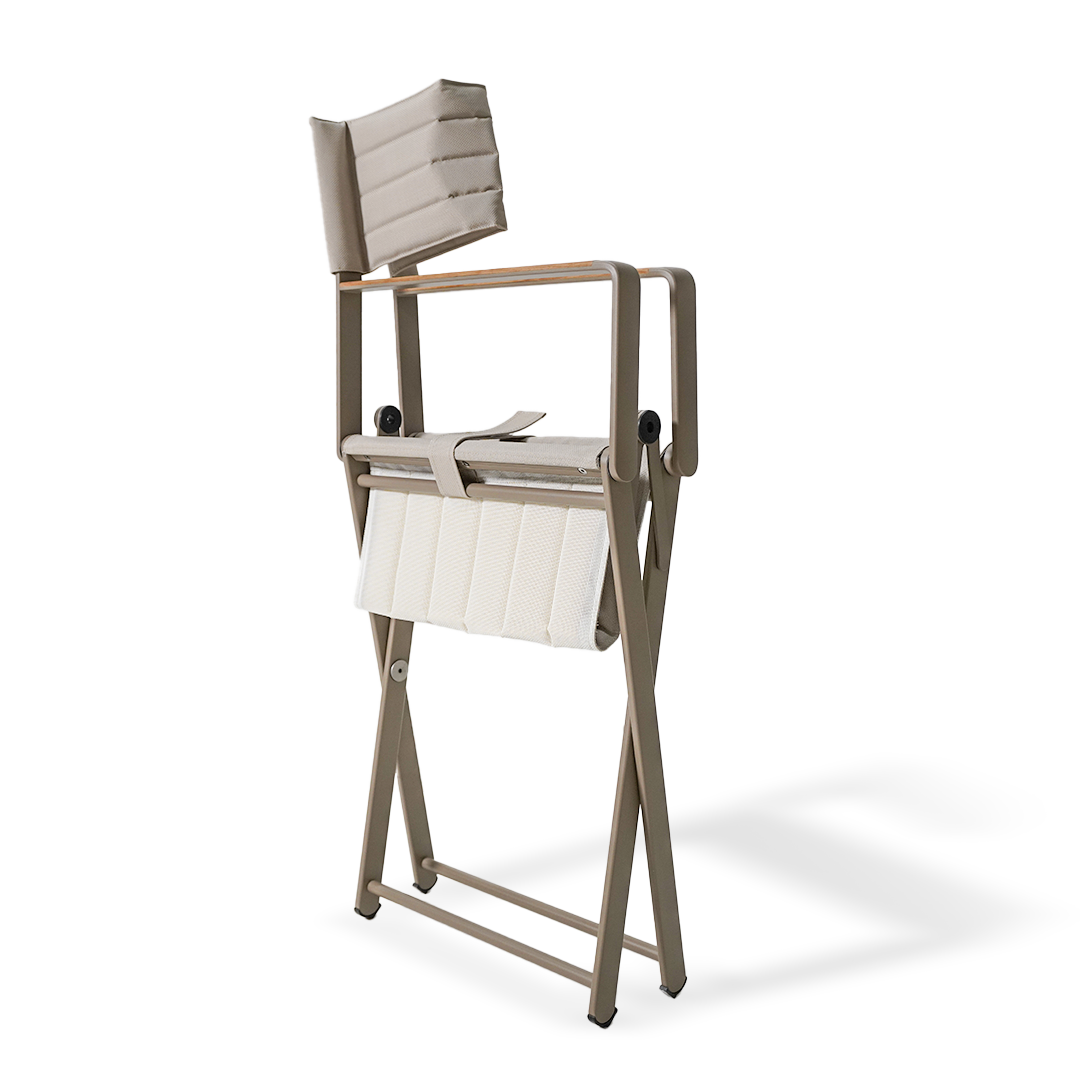 Chic Deluxe Outdoor Folding Armchair - AC5746C55TEX - Chairs - ebarza Furniture UAE | Shop Modern Furniture in Abu Dhabi & Dubai - مفروشات ايبازرا في الامارات | تسوق اثاث عصري وديكورات مميزة في دبي وابوظبي