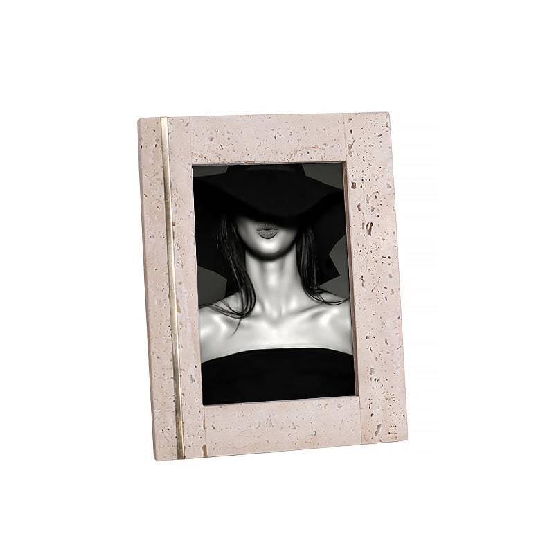 Yellow Stone Photo Frame Fb-T2015A - Photo Frames - ebarza Furniture UAE | Shop Modern Furniture in Abu Dhabi & Dubai - مفروشات ايبازرا في الامارات | تسوق اثاث عصري وديكورات مميزة في دبي وابوظبي