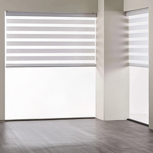 Zebra Blinds - LARGE BK18804-LARGE 160cm - Curtains & Drapes - ebarza Furniture UAE | Shop Modern Furniture in Abu Dhabi & Dubai - مفروشات ايبازرا في الامارات | تسوق اثاث عصري وديكورات مميزة في دبي وابوظبي