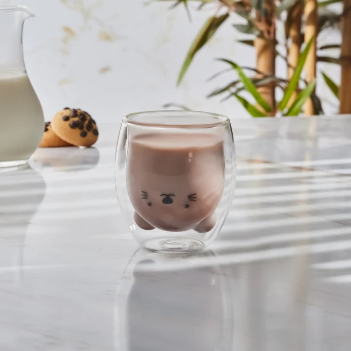 Karaca Pia Otter Water Glass 250 ml 153.03.08.2439 -  Drinkware - ebarza Furniture UAE | Shop Modern Furniture in Abu Dhabi & Dubai - مفروشات ايبازرا في الامارات | تسوق اثاث عصري وديكورات مميزة في دبي وابوظبي