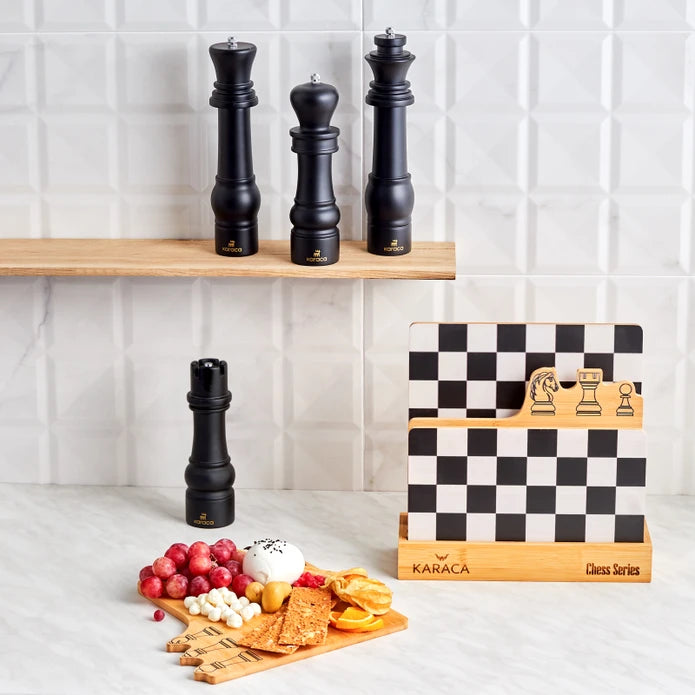 Karaca Chess Queen Spice Mill 26 Cm 153.03.06.7323 -  Spice Sets - ebarza Furniture UAE | Shop Modern Furniture in Abu Dhabi & Dubai - مفروشات ايبازرا في الامارات | تسوق اثاث عصري وديكورات مميزة في دبي وابوظبي