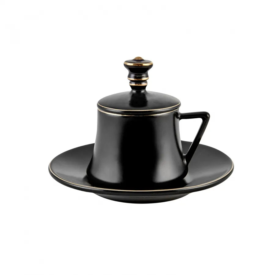 Karaca Chess Set Of 6 Coffee Cups 153.03.06.1507 - Coffee Sets - ebarza Furniture UAE | Shop Modern Furniture in Abu Dhabi & Dubai - مفروشات ايبازرا في الامارات | تسوق اثاث عصري وديكورات مميزة في دبي وابوظبي