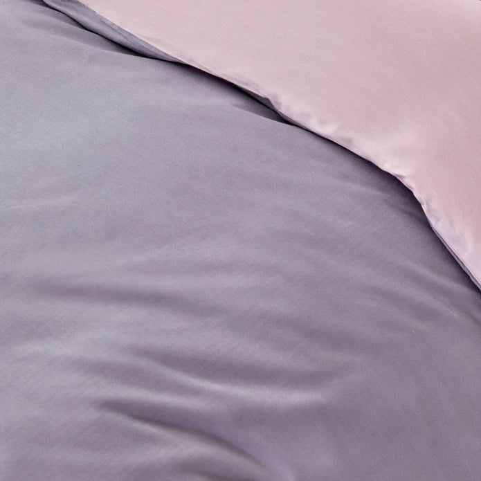 Karaca Home Basic Dried Rose Dark Gray Double Sided Double Duvet Cover Set 200.18.01.0687 - Bedding - ebarza Furniture UAE | Shop Modern Furniture in Abu Dhabi & Dubai - مفروشات ايبازرا في الامارات | تسوق اثاث عصري وديكورات مميزة في دبي وابوظبي