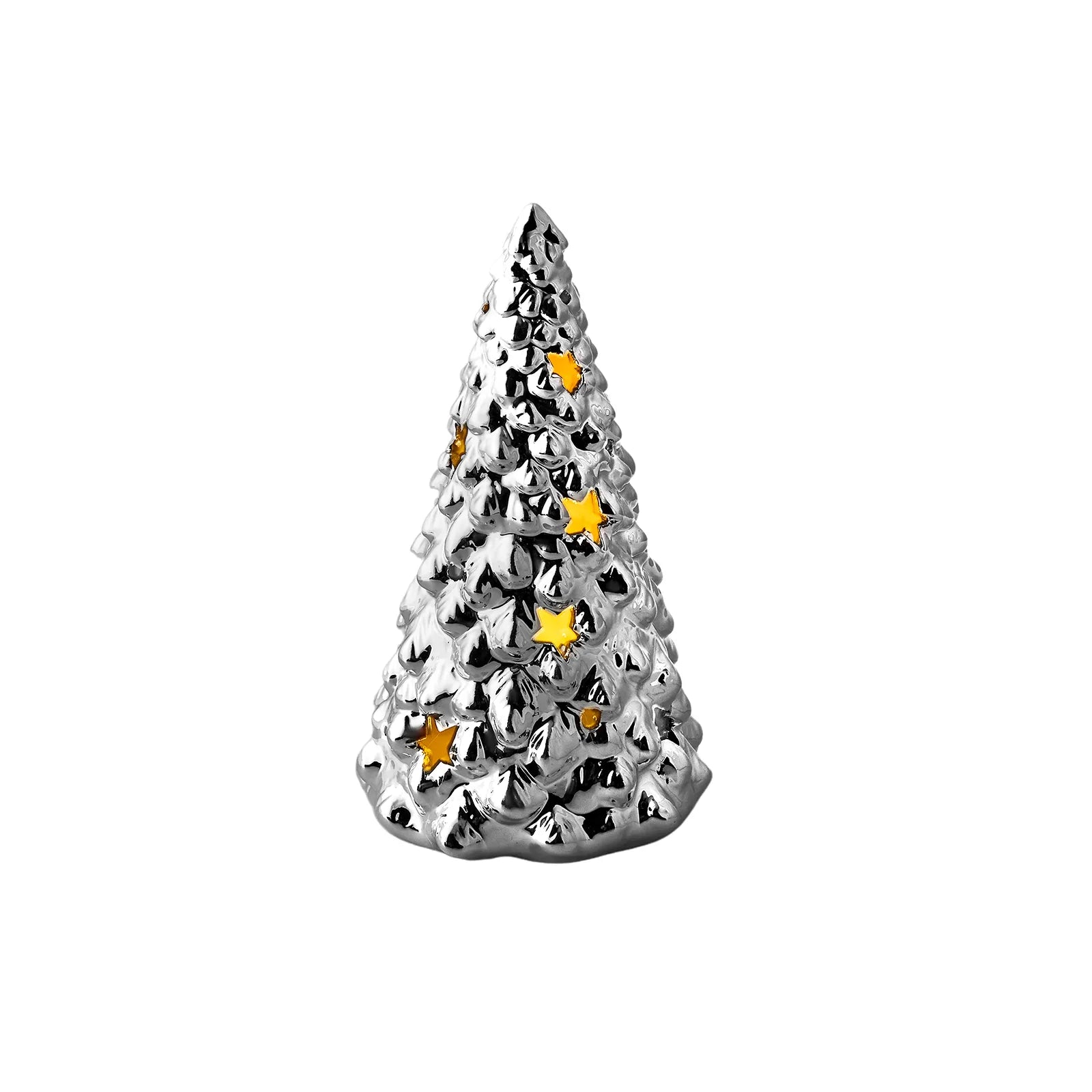 Karaca Home Tree Led Illuminated Object Silver 11X25Cm 300.21.02.0344 -  Home Decor Figurines - ebarza Furniture UAE | Shop Modern Furniture in Abu Dhabi & Dubai - مفروشات ايبازرا في الامارات | تسوق اثاث عصري وديكورات مميزة في دبي وابوظبي