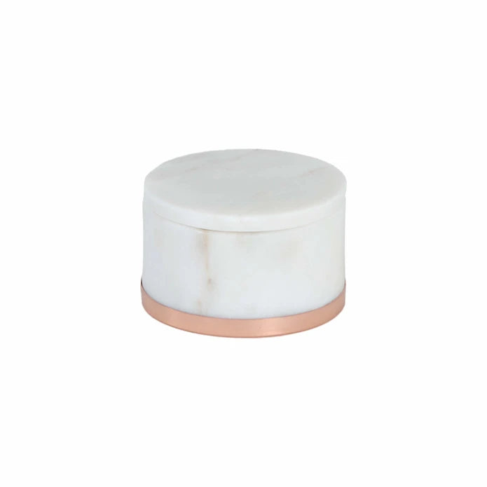 Karaca Home Brass Base Marble Presentation Stand 12 cm 300.21.02.0516 - Spice Sets - ebarza Furniture UAE | Shop Modern Furniture in Abu Dhabi & Dubai - مفروشات ايبازرا في الامارات | تسوق اثاث عصري وديكورات مميزة في دبي وابوظبي