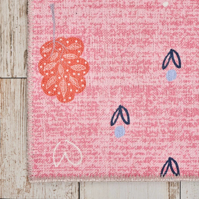 Karaca Kashmir Carpet Decorative Art Kids/Teen Pinky 80x150 cm 200.19.01.1481 - Rugs - ebarza Furniture UAE | Shop Modern Furniture in Abu Dhabi & Dubai - مفروشات ايبازرا في الامارات | تسوق اثاث عصري وديكورات مميزة في دبي وابوظبي
