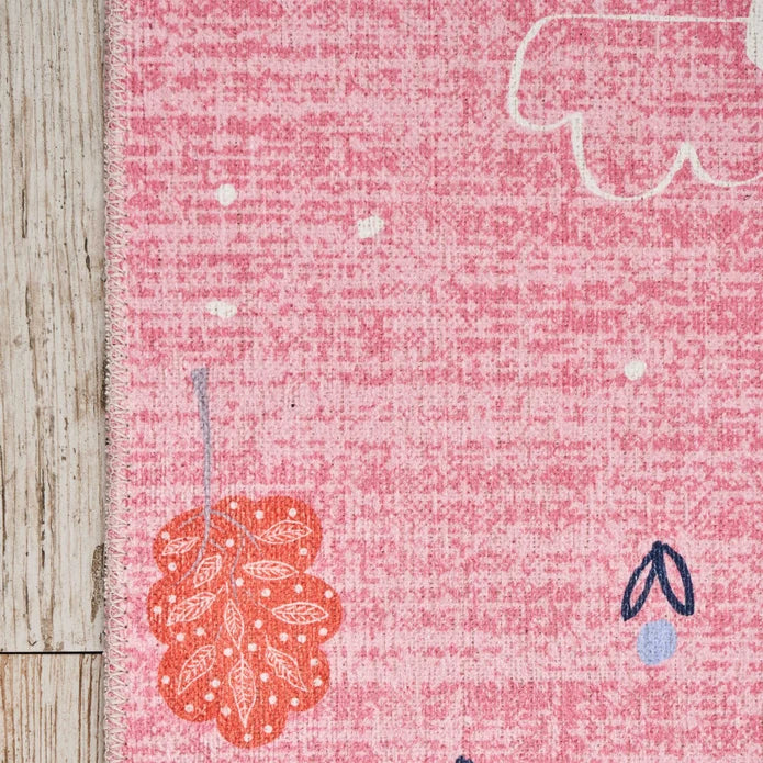 Karaca Kashmir Carpet Decorative Art Kids/Teen Pinky 80x150 cm 200.19.01.1481 - Rugs - ebarza Furniture UAE | Shop Modern Furniture in Abu Dhabi & Dubai - مفروشات ايبازرا في الامارات | تسوق اثاث عصري وديكورات مميزة في دبي وابوظبي