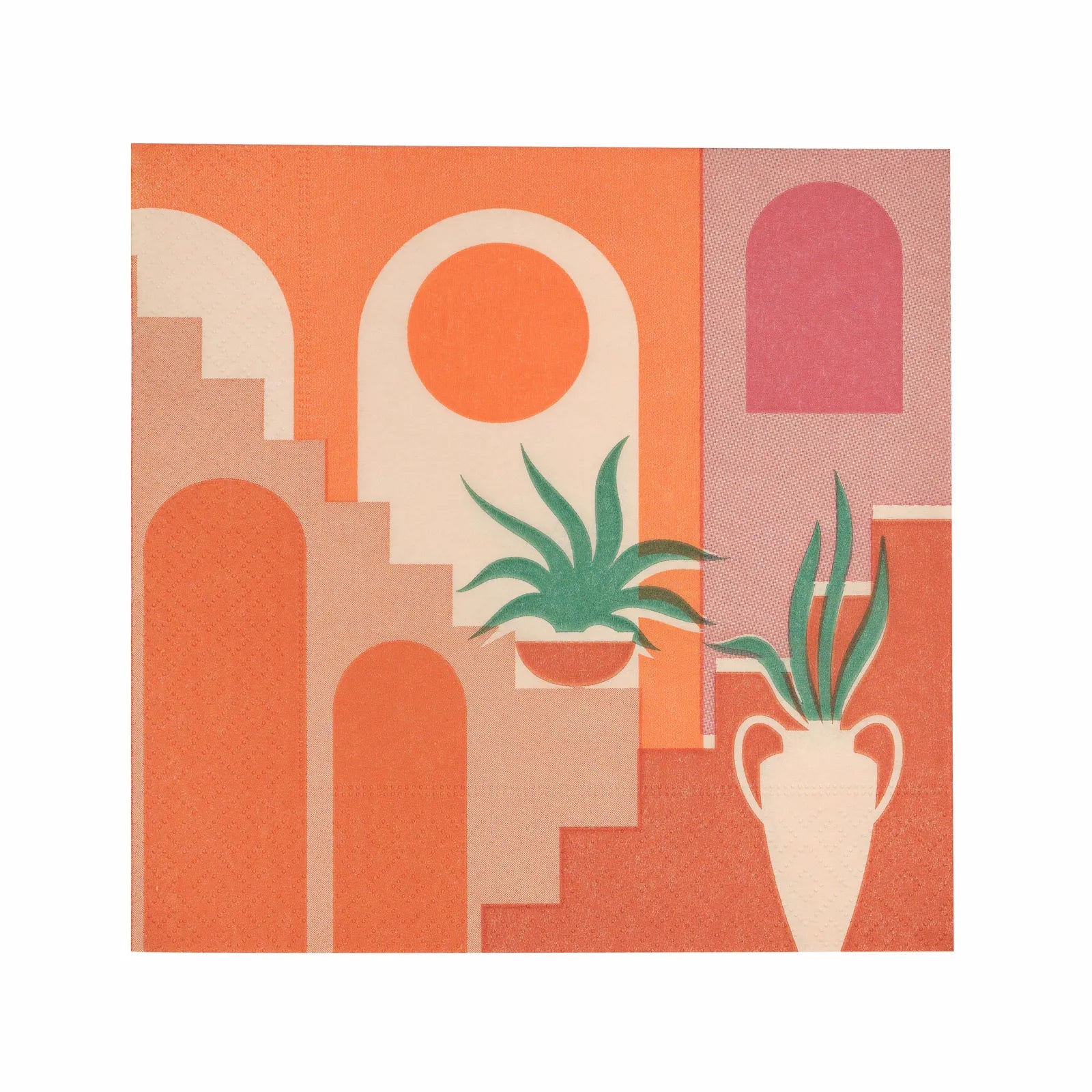 Karaca Home Vintage 20 Pieces Paper Napkin 33x33 cm 300.22.02.0677 - Napkins - ebarza Furniture UAE | Shop Modern Furniture in Abu Dhabi & Dubai - مفروشات ايبازرا في الامارات | تسوق اثاث عصري وديكورات مميزة في دبي وابوظبي