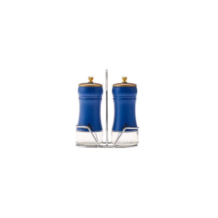 Karaca Blue Berry Salt And Pepper Shaker 153.03.06.8997 - Spice Sets - ebarza Furniture UAE | Shop Modern Furniture in Abu Dhabi & Dubai - مفروشات ايبازرا في الامارات | تسوق اثاث عصري وديكورات مميزة في دبي وابوظبي