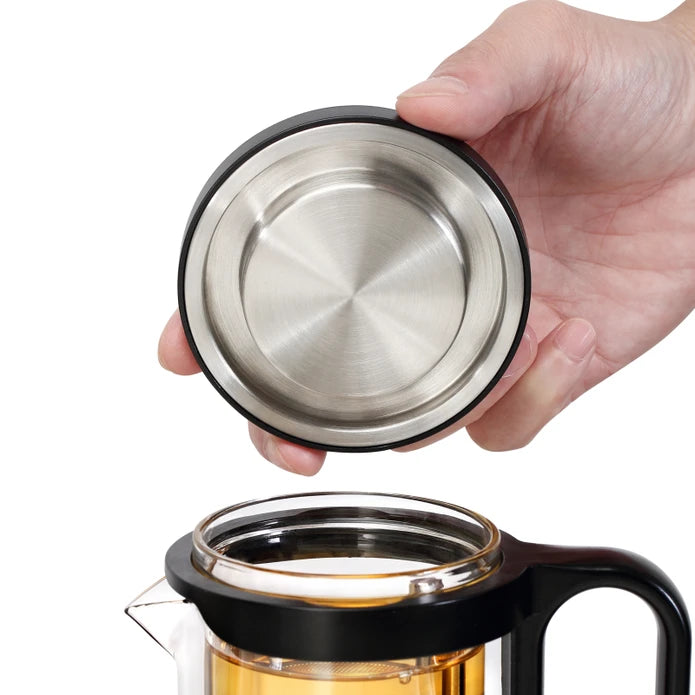 Karaca Brewy Tea French Press 500 Ml 153.03.08.2498 - Kitchen Appliances - ebarza Furniture UAE | Shop Modern Furniture in Abu Dhabi & Dubai - مفروشات ايبازرا في الامارات | تسوق اثاث عصري وديكورات مميزة في دبي وابوظبي