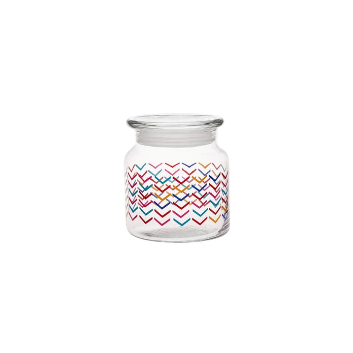 Karaca Playful 3 Piece Glass Storage Container 635 Ml 153.03.06.9371 - Spice Sets - ebarza Furniture UAE | Shop Modern Furniture in Abu Dhabi & Dubai - مفروشات ايبازرا في الامارات | تسوق اثاث عصري وديكورات مميزة في دبي وابوظبي