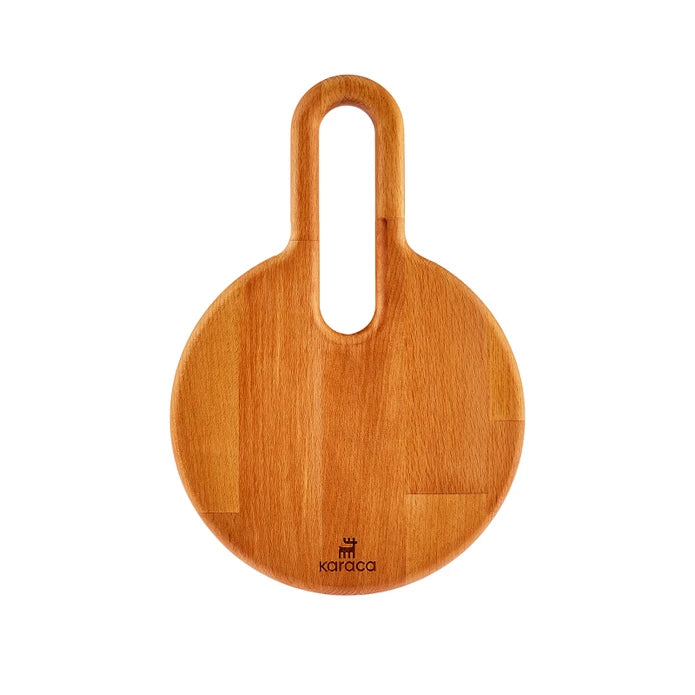 Karaca Urban wood Round Cutting Board Small 153.03.09.0126 - Cutting Boards - ebarza Furniture UAE | Shop Modern Furniture in Abu Dhabi & Dubai - مفروشات ايبازرا في الامارات | تسوق اثاث عصري وديكورات مميزة في دبي وابوظبي