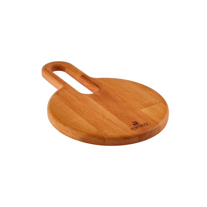 Karaca Urban wood Round Cutting Board Small 153.03.09.0126 - Cutting Boards - ebarza Furniture UAE | Shop Modern Furniture in Abu Dhabi & Dubai - مفروشات ايبازرا في الامارات | تسوق اثاث عصري وديكورات مميزة في دبي وابوظبي